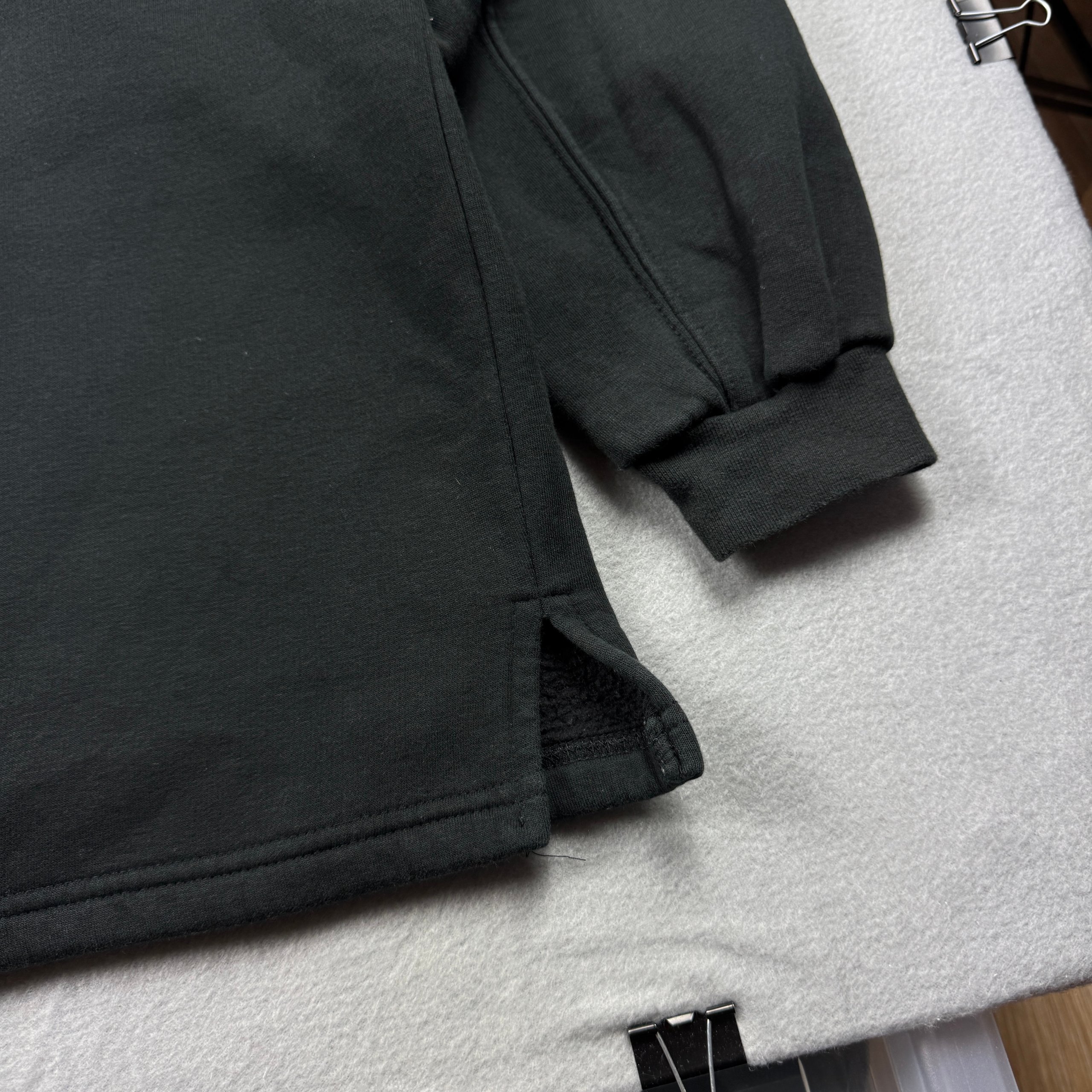 Nike Black Multi Logo Sweatshirt Medium Vintage Y2K Size M image 3