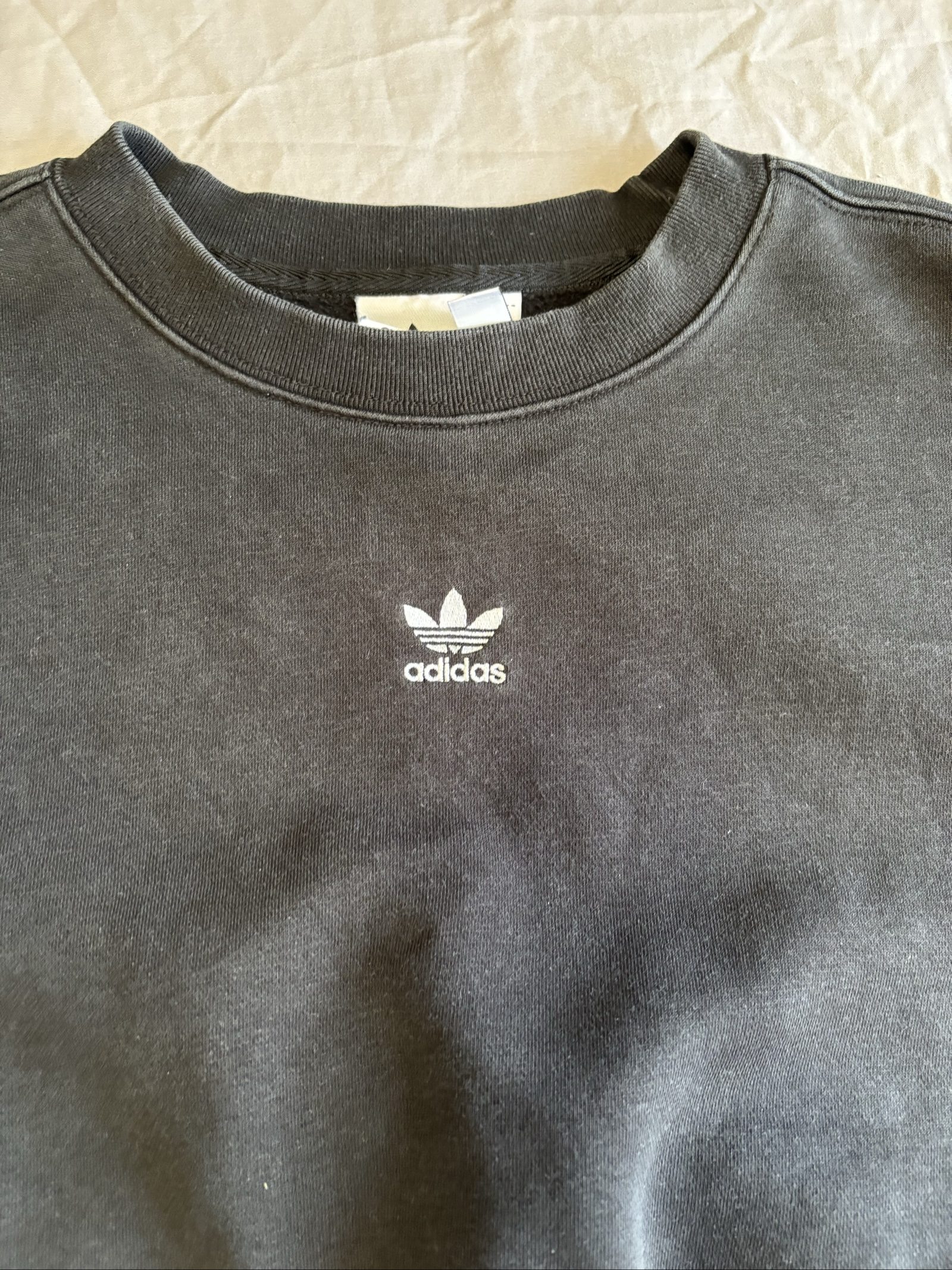 Adidas Black Sweatshirt UK 8 Large image 4