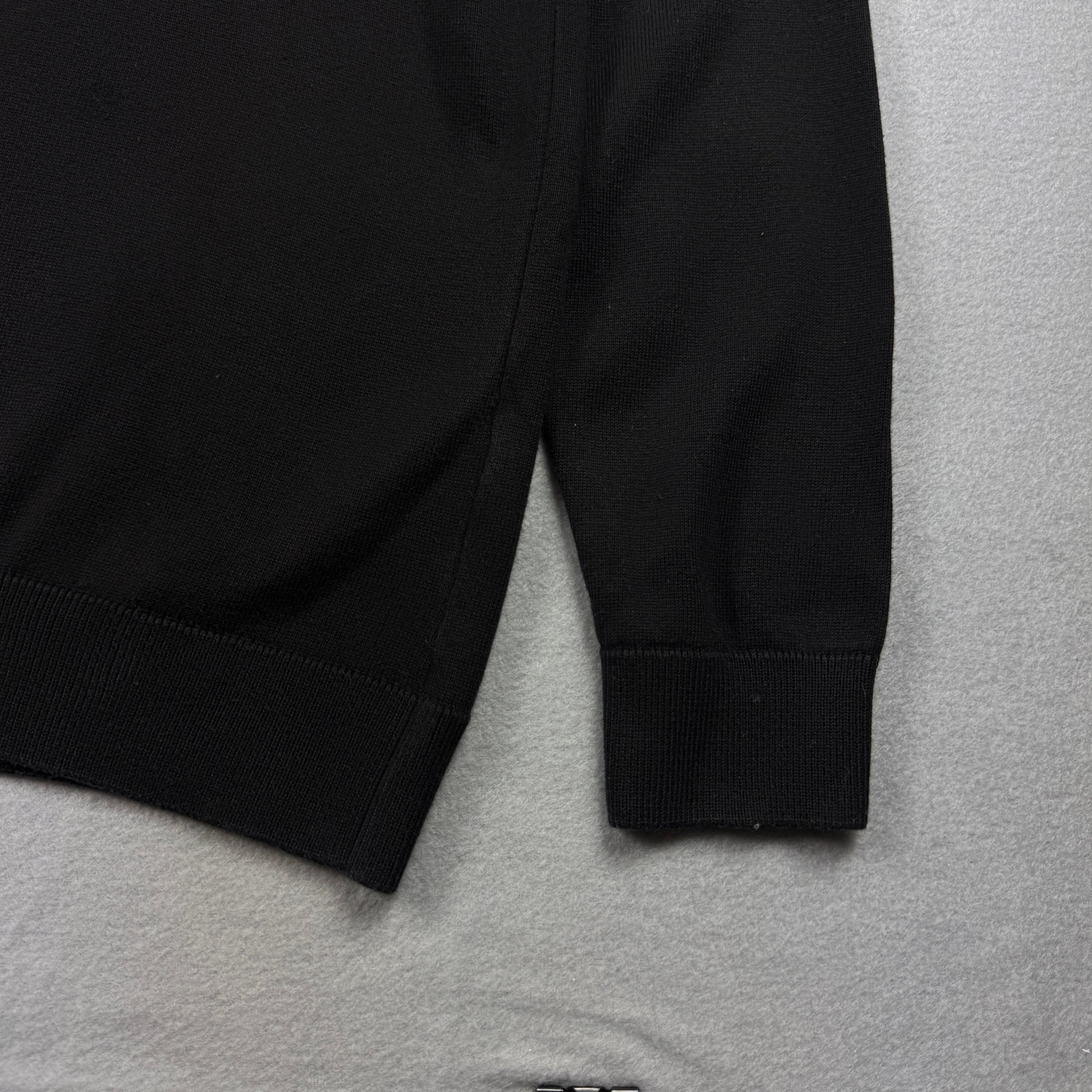 Men`s Lacoste Black Turtleneck Slim fit Jumper Sweater Cotton Size XL-XXL image 5