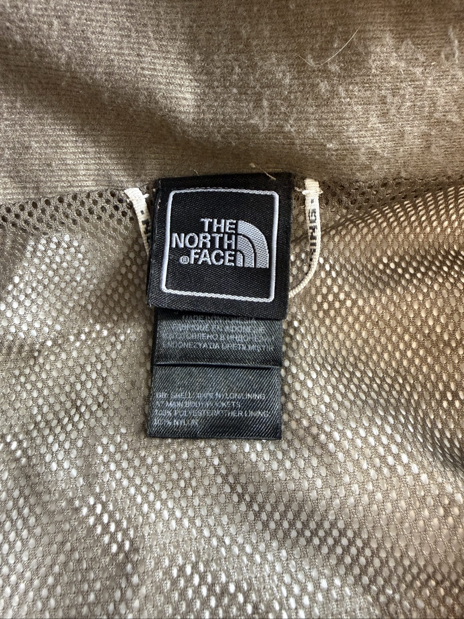 The North Face Women’s Waterproof Hooded Jacket Small Beige Brown image 3