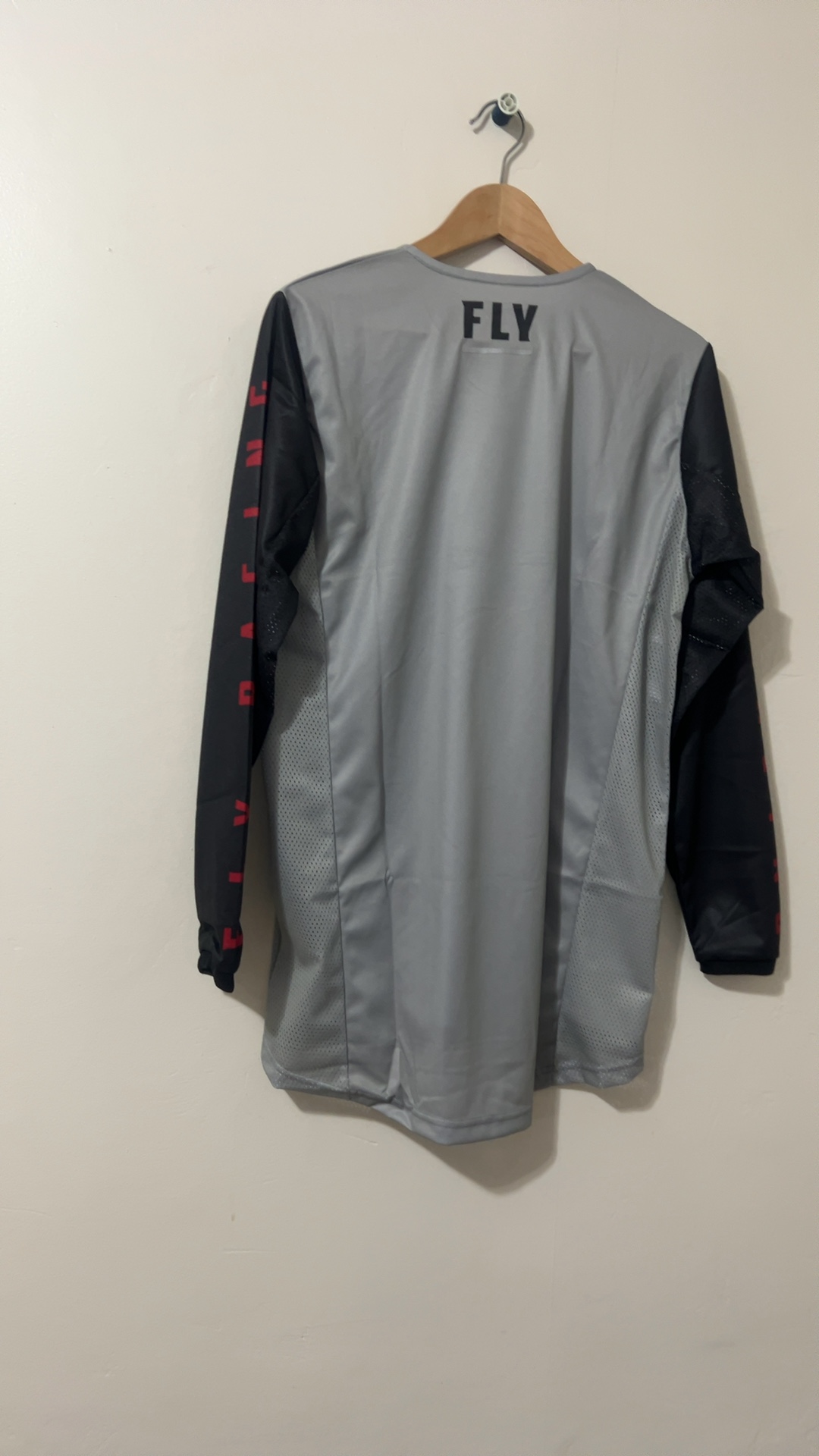 Fly Racing Grey & Black Motocross Jersey Small image 2
