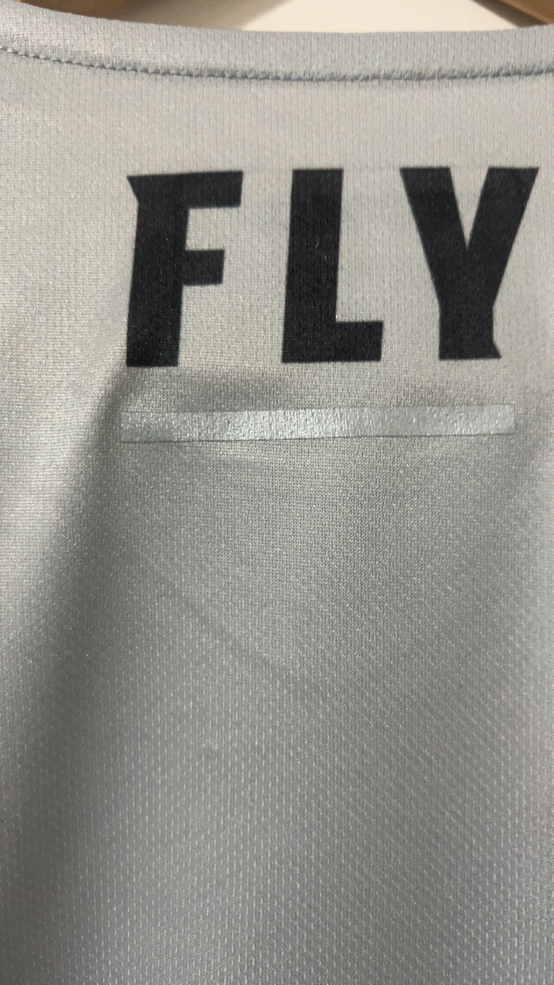 Fly Racing Grey & Black Motocross Jersey Small image 3