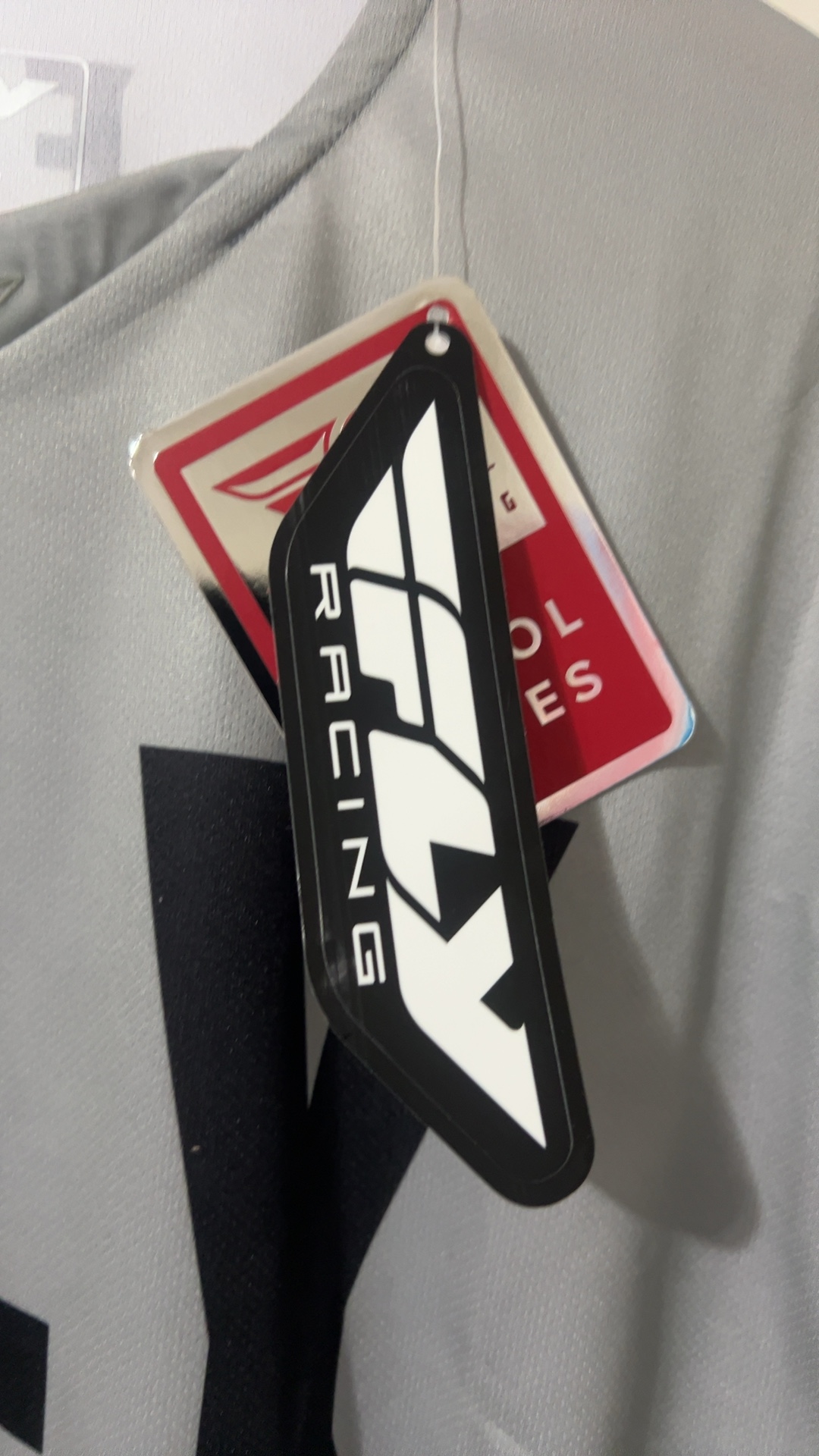 Fly Racing Grey & Black Motocross Jersey Small image 4