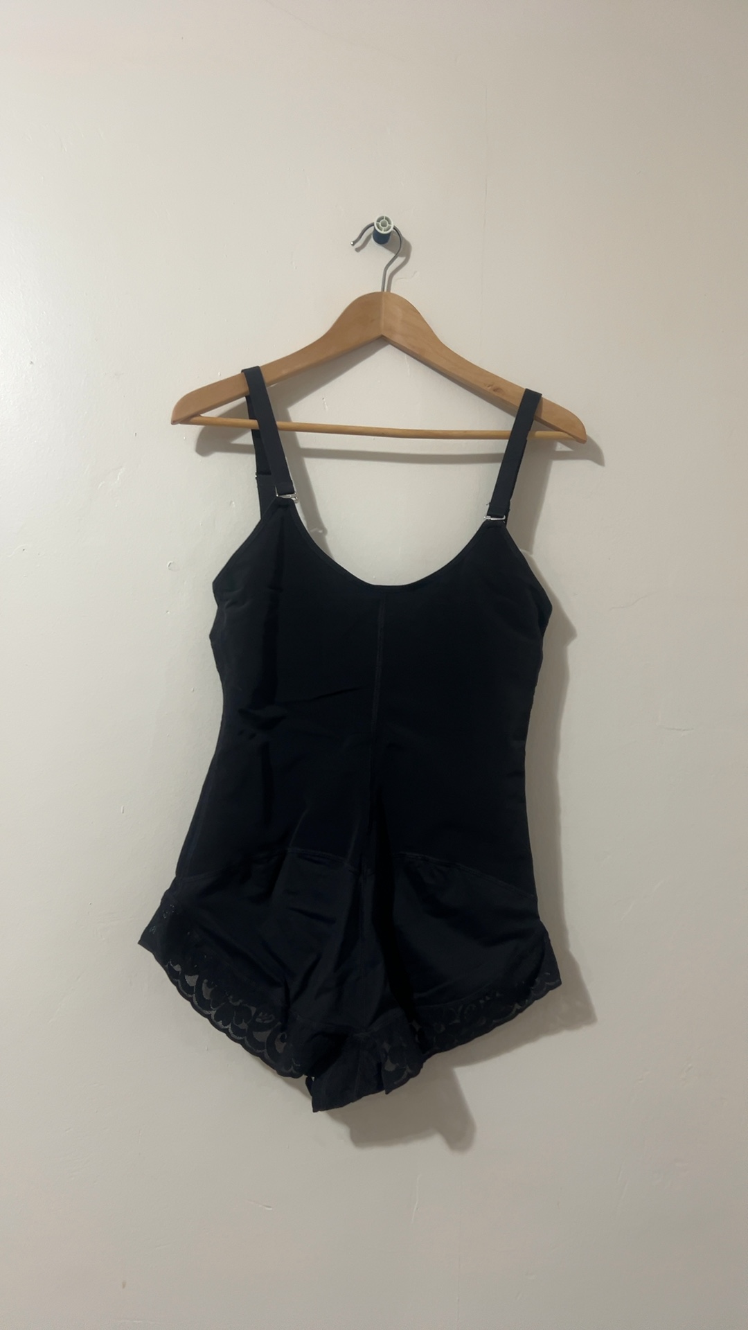 ShaperX Black Women's XL Body Shaper One-Piece