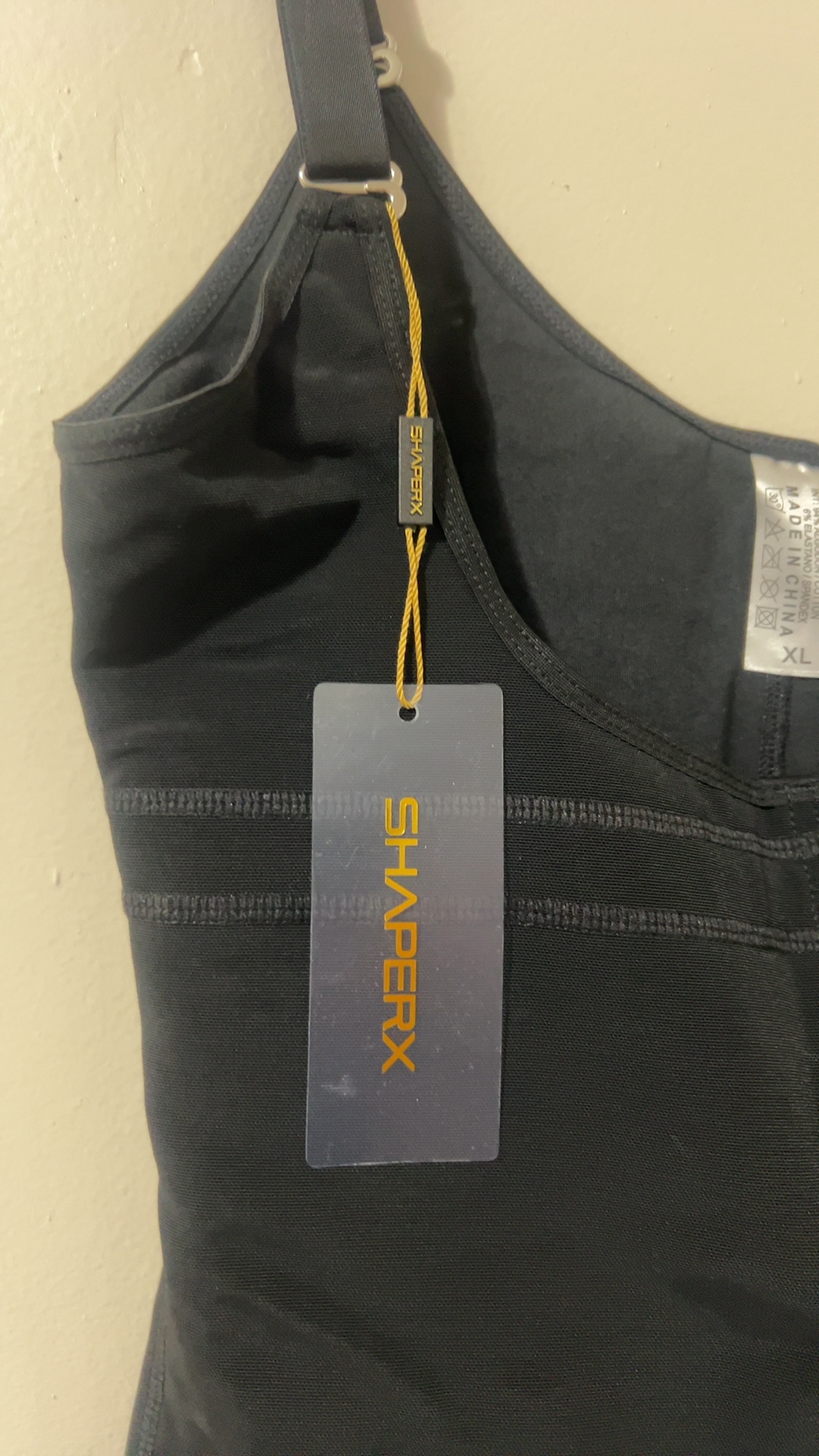 ShaperX Black Women's XL Body Shaper One-Piece image 3