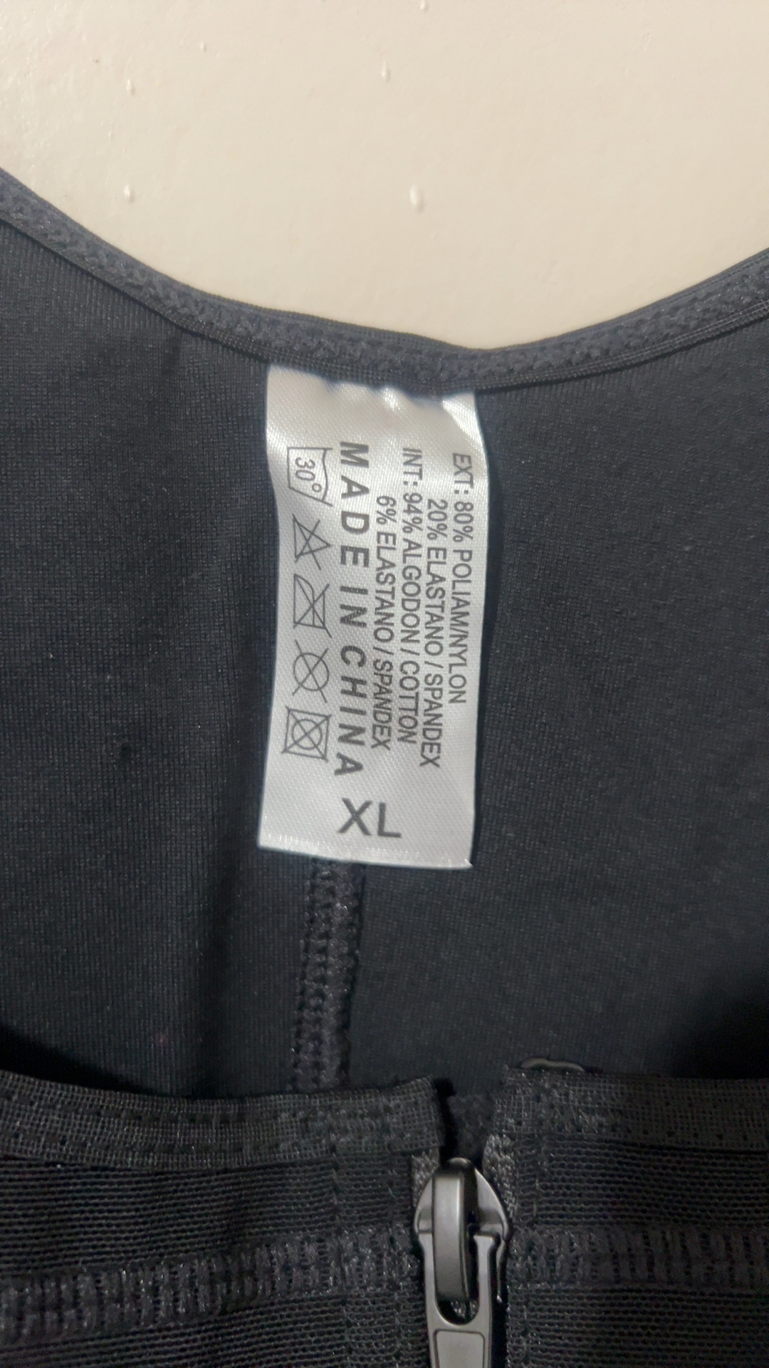 ShaperX Black Women's XL Body Shaper One-Piece image 4