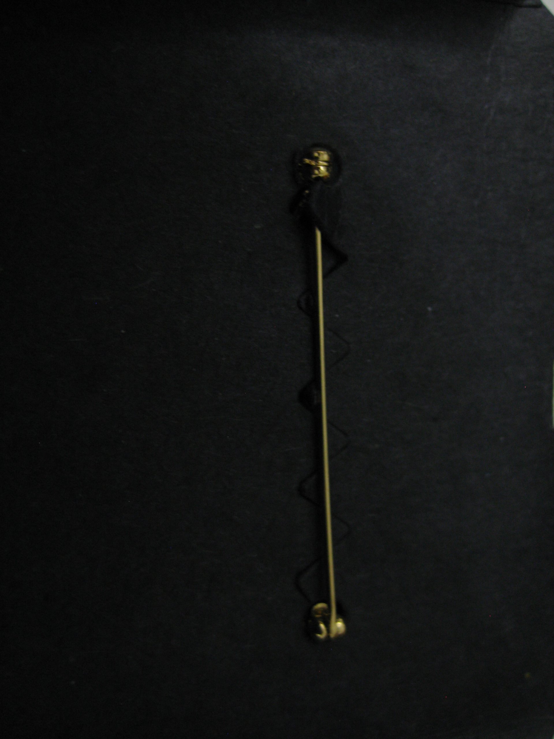 Camrose & Kross Gold Tone & Clear Crystal Flower Brooch image 7