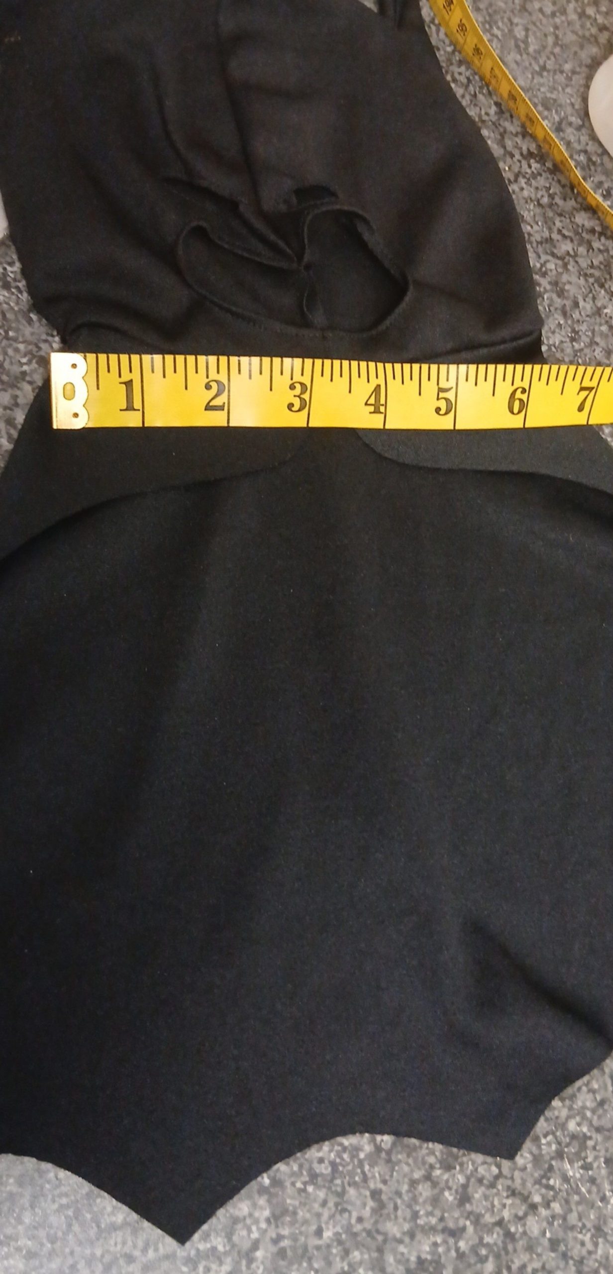 Black Bat Costume Cape Adult