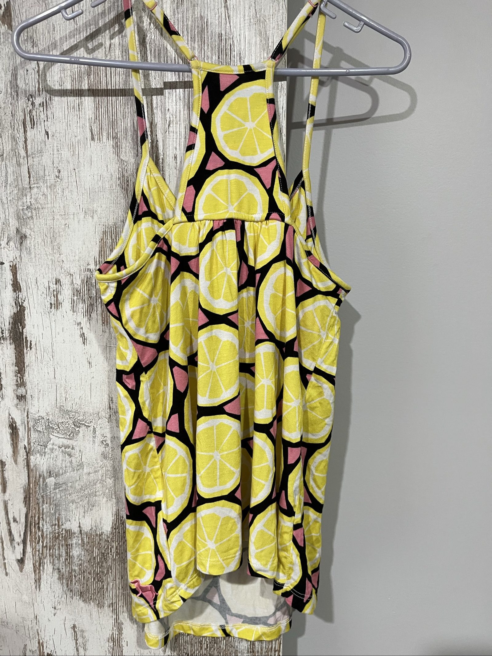 Peter Alexander Multi Women's Yellow Lemon Print Cami Top XS Bamboo Blend image 6