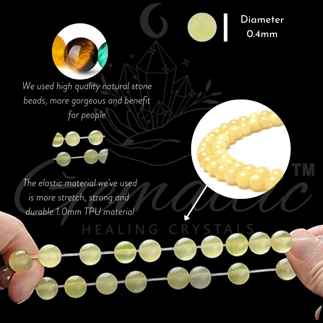 Amazonite Multi 8mm Gemstone Bead Bracelet, Lab Certified Natural Multi-Colour Crystal 7.5 Inch Stretchable Bracelet for Calm, Balance & Positive Energy image 4