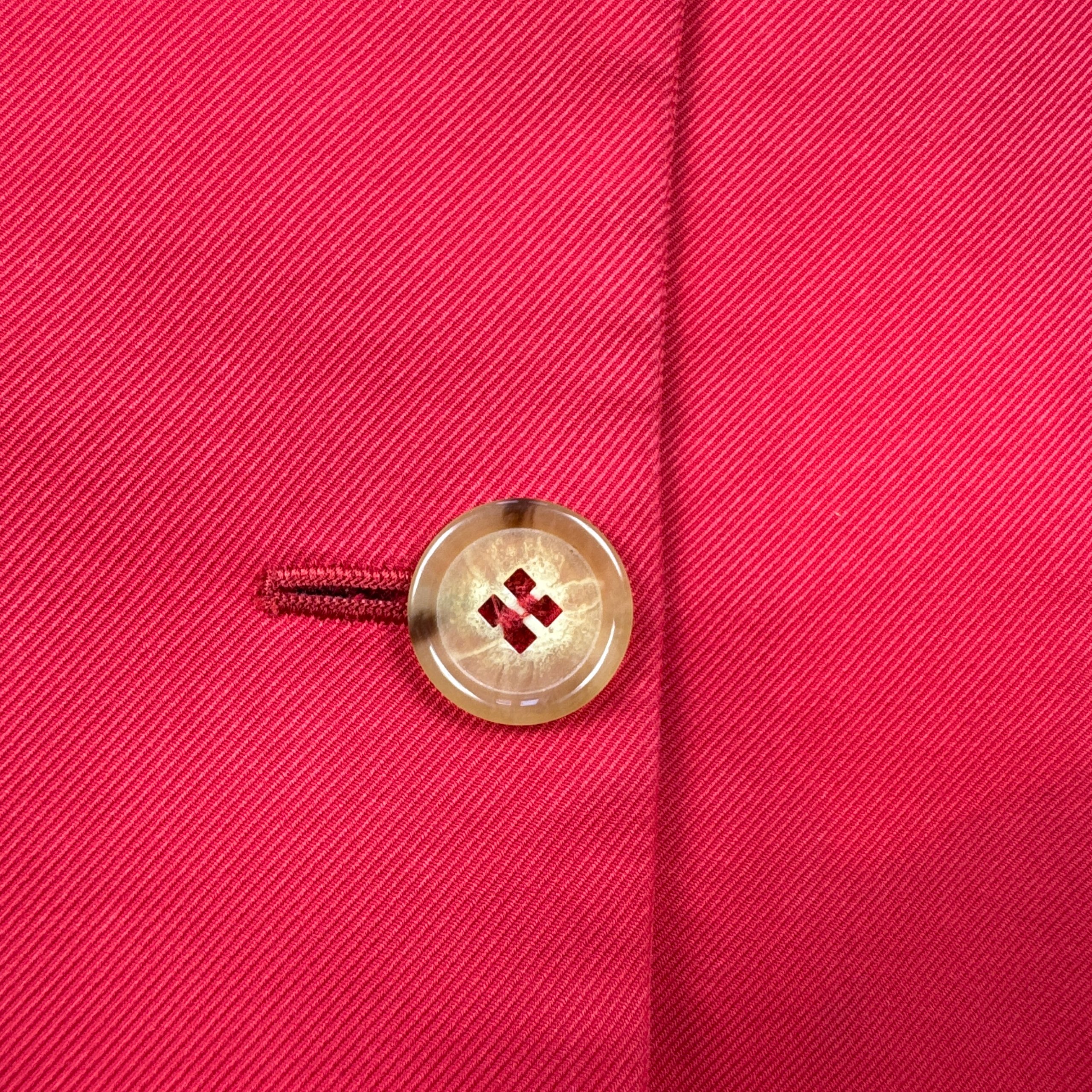 Max Mara Red Cotton Women's Slim Fit Blazer Size 38 / М image 5