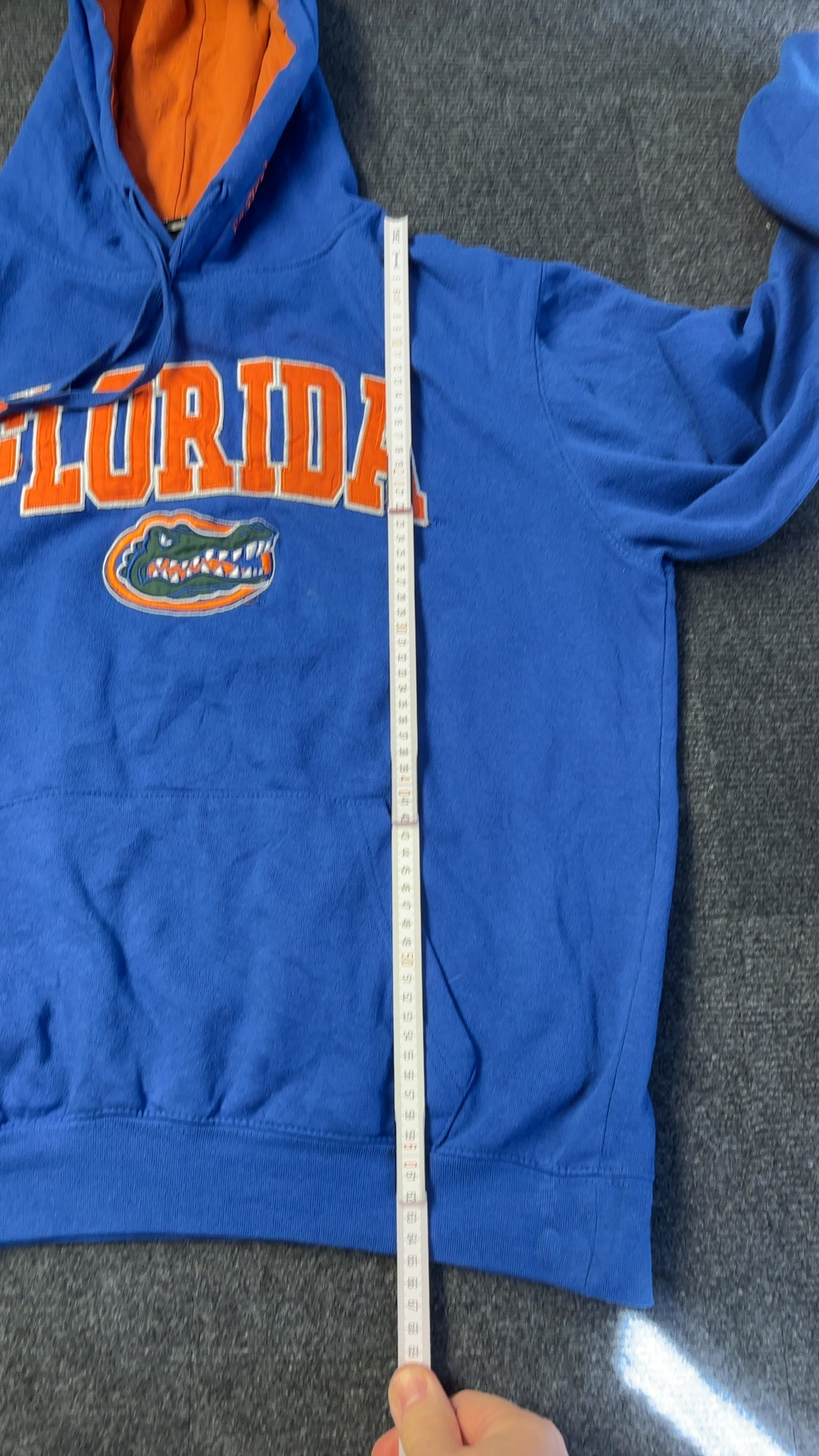 Florida Stadium Athletics Blue & Orange Hoodie Large image 5
