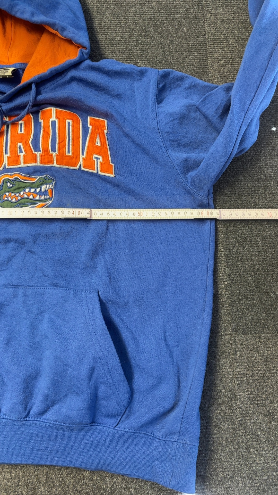 Florida Stadium Athletics Blue & Orange Hoodie Large image 6