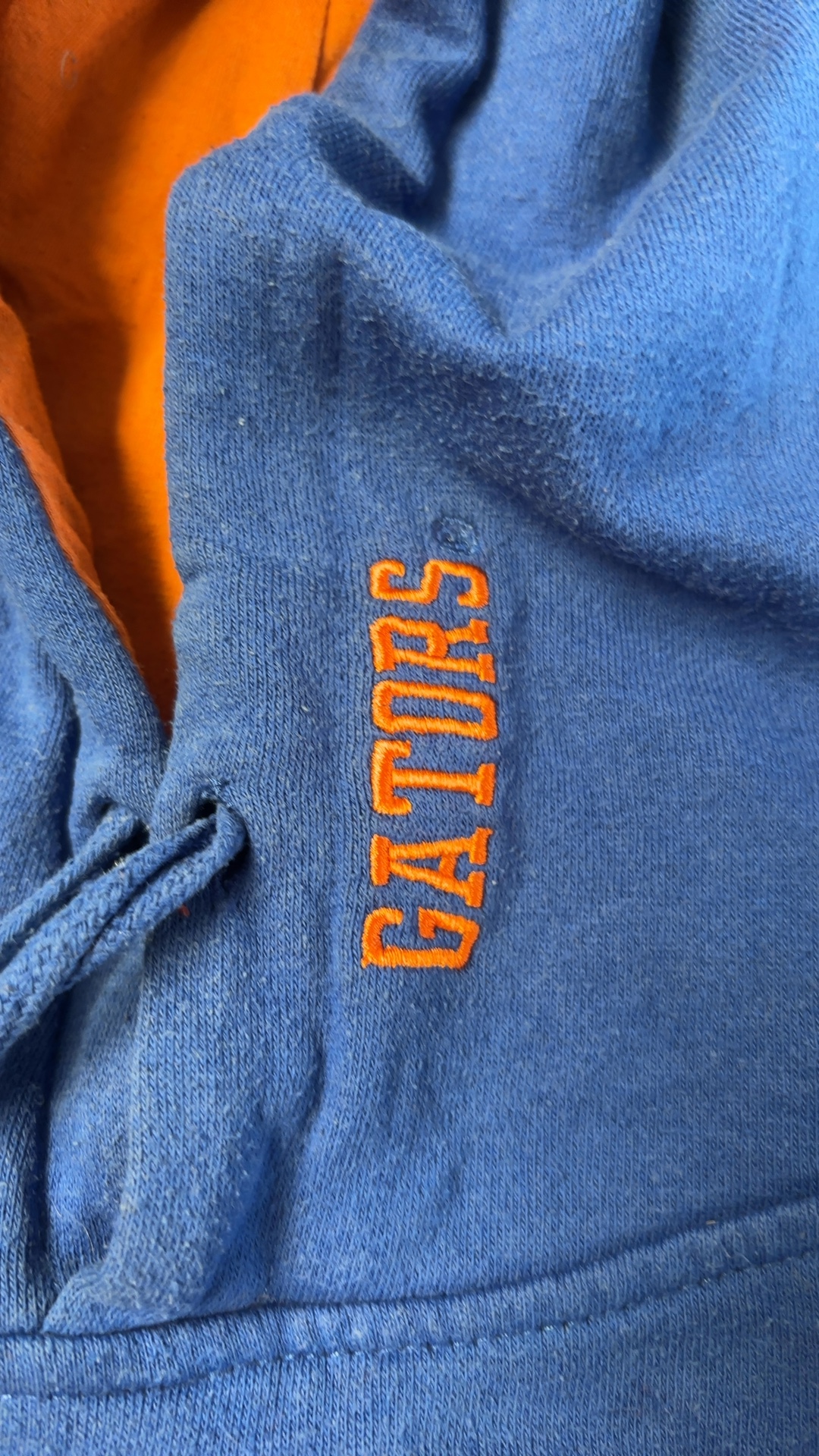 Florida Stadium Athletics Blue & Orange Hoodie Large image 4