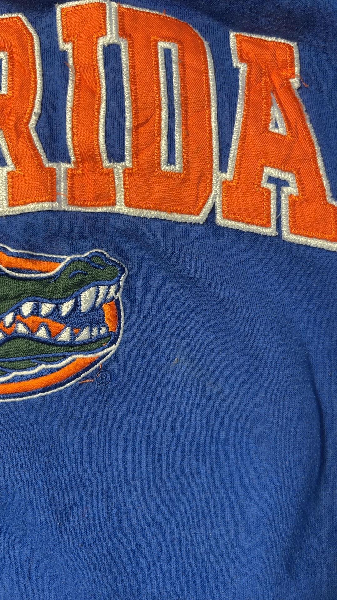 Florida Stadium Athletics Blue & Orange Hoodie Large image 10