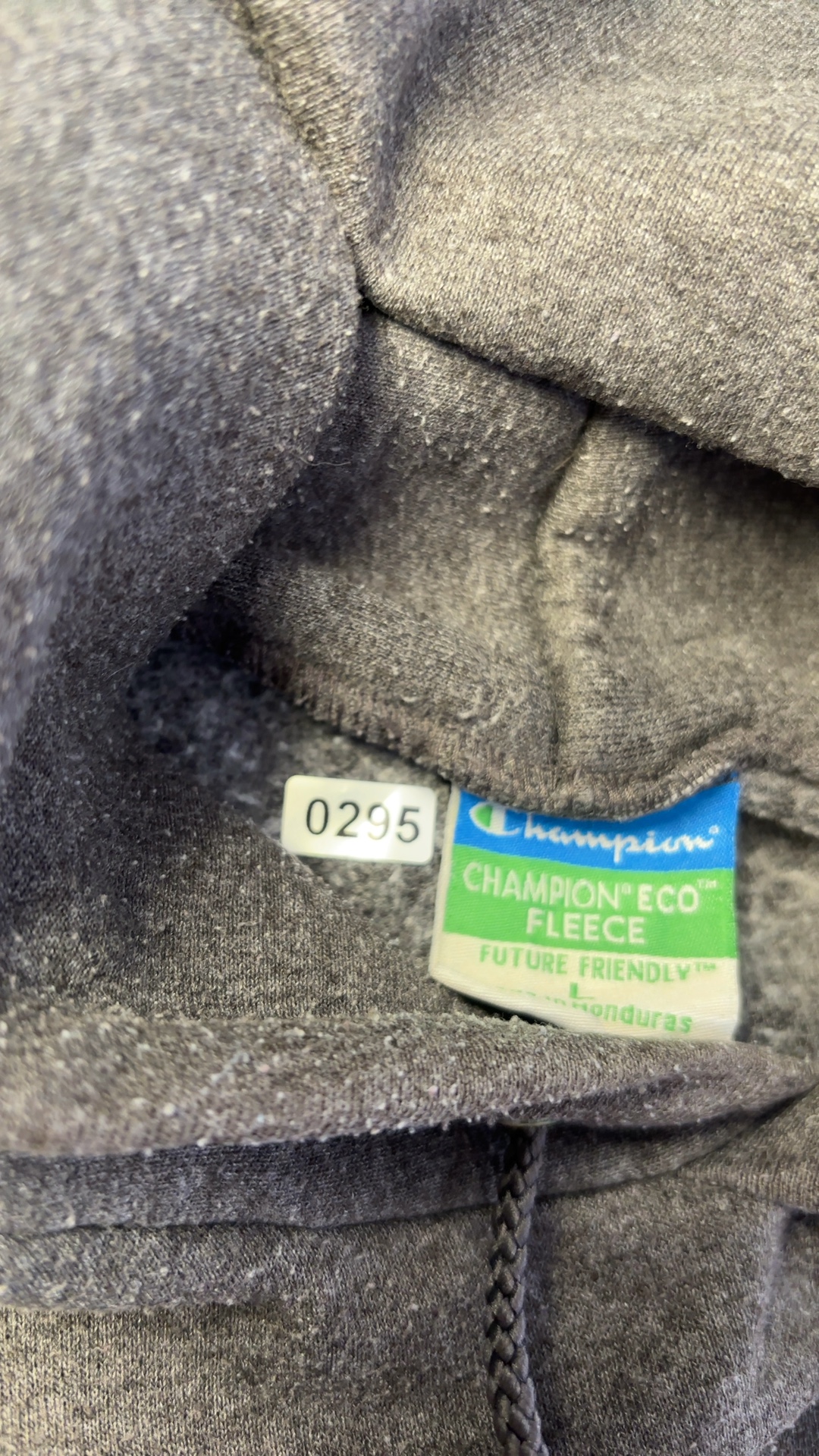 Champion Men's Grey USF Hoodie Large Cotton Blend image 6