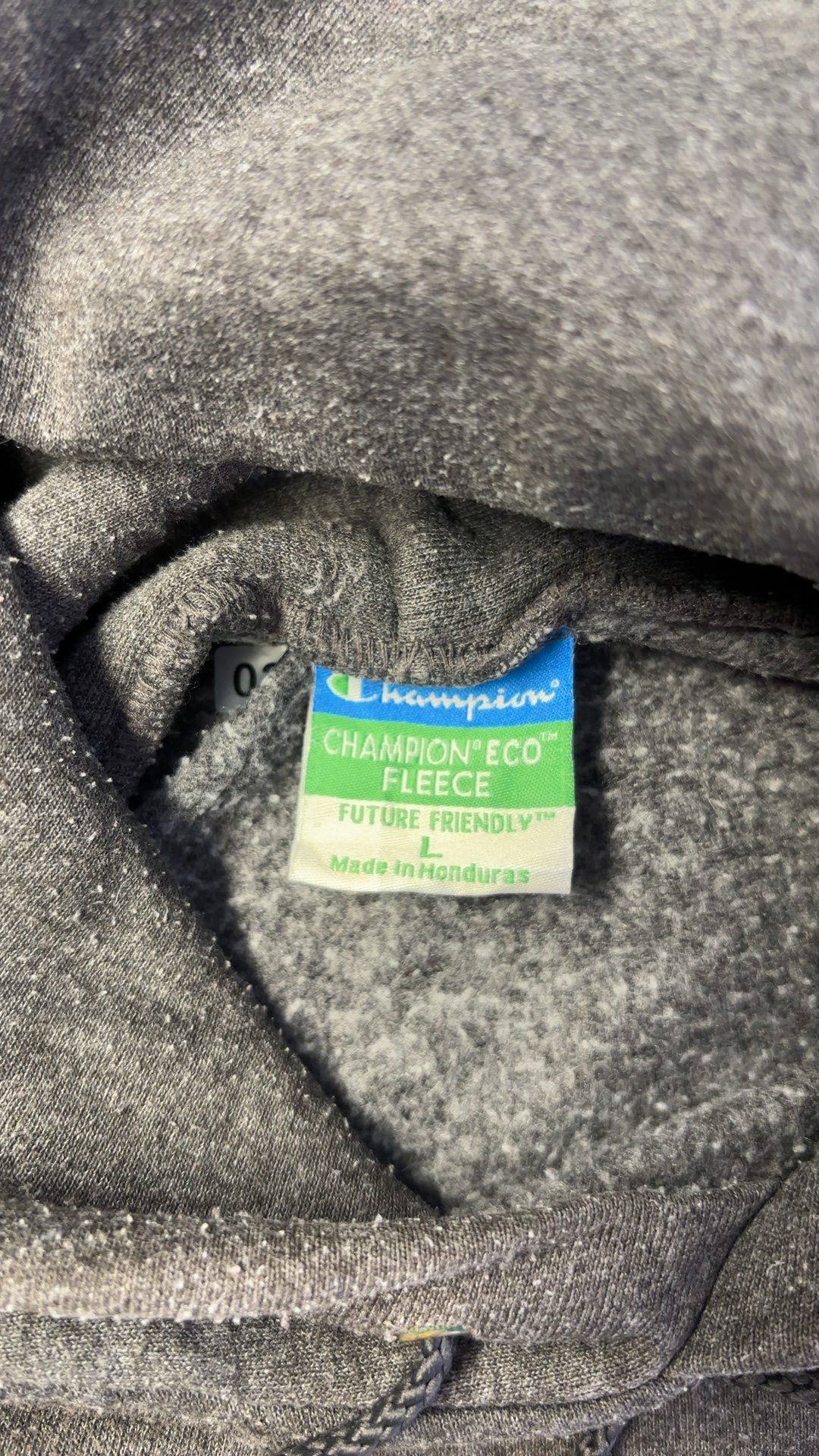Champion Men's Grey USF Hoodie Large Cotton Blend image 9