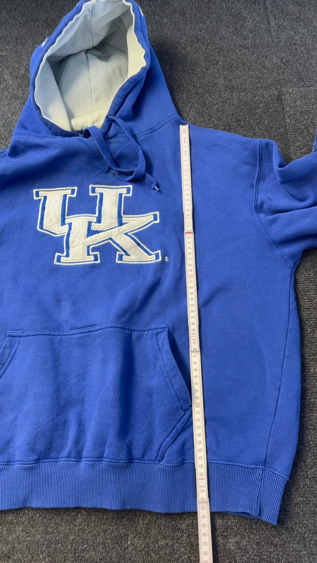 University of Kentucky Blue Hoodie Sweatshirt Medium Classic Logo image 6