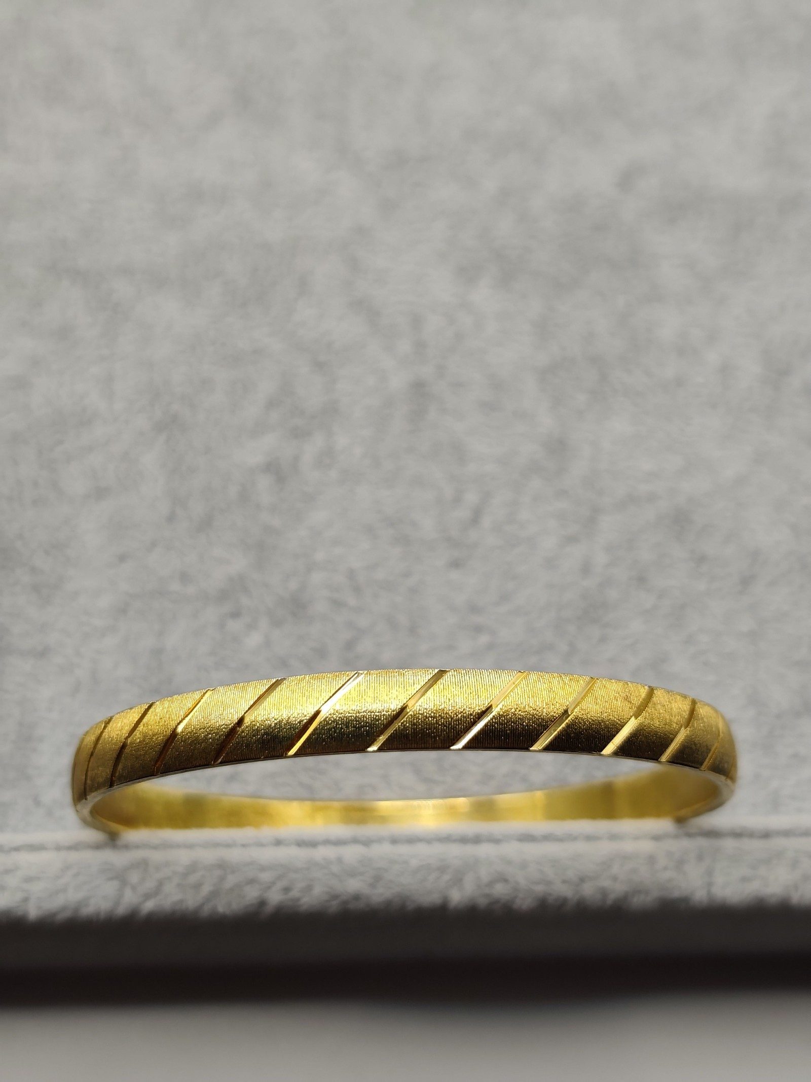 Monet Gold Tone Crystal Bangle Bracelets Set image 10