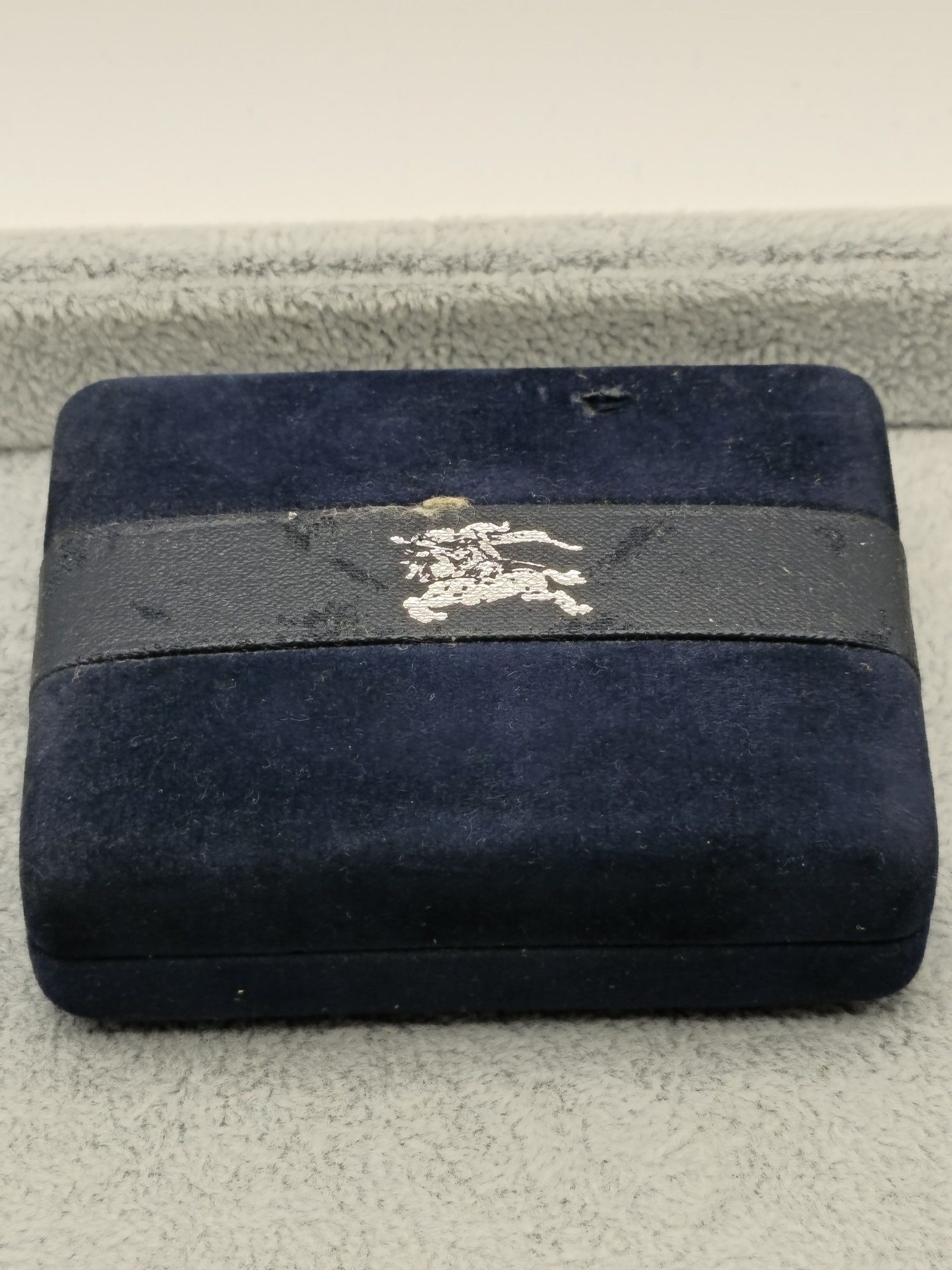 Burberry Sterling Silver 925 Horse Logo Tie Clip image 3