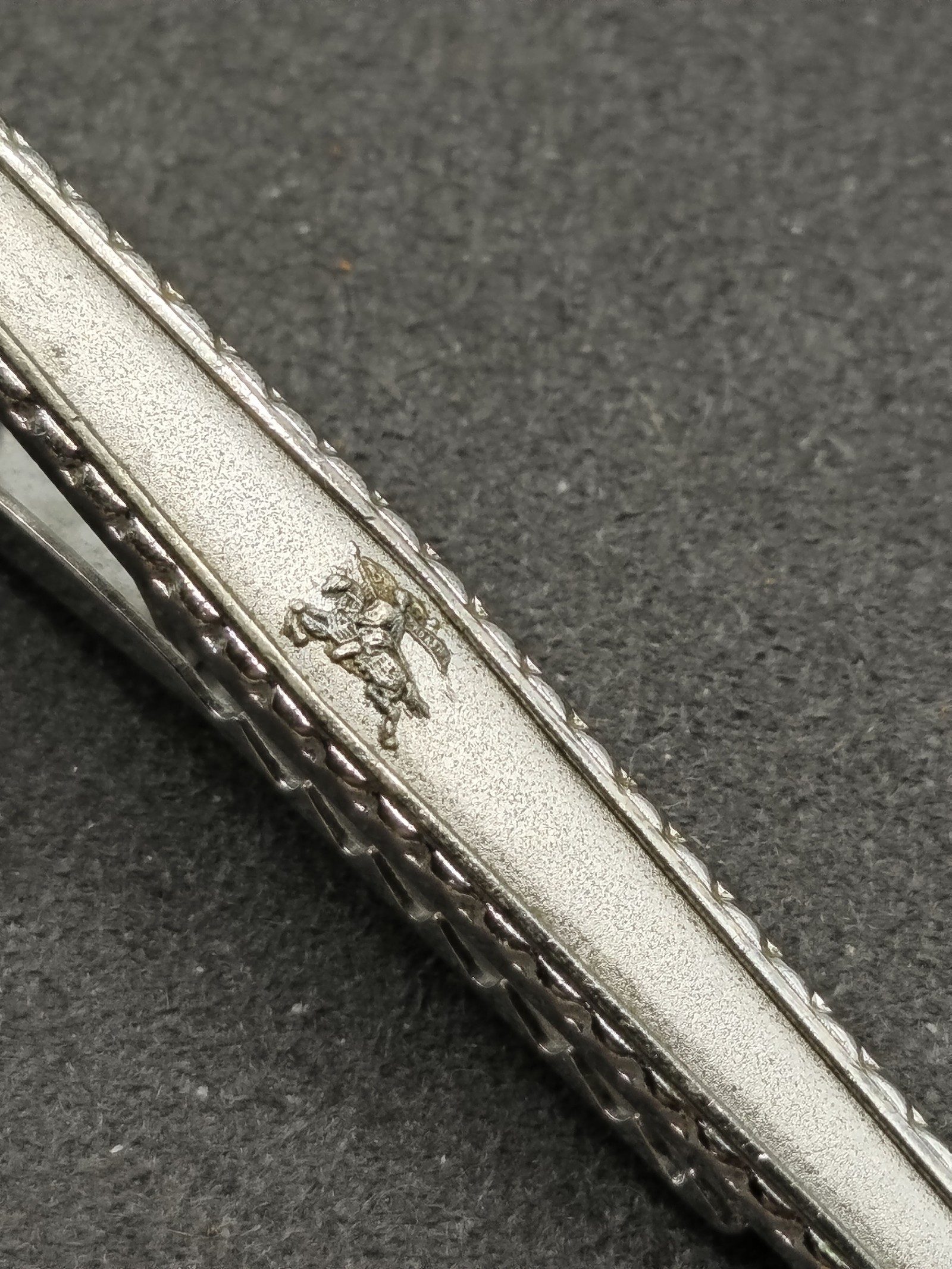 Burberry Sterling Silver 925 Horse Logo Tie Clip image 6