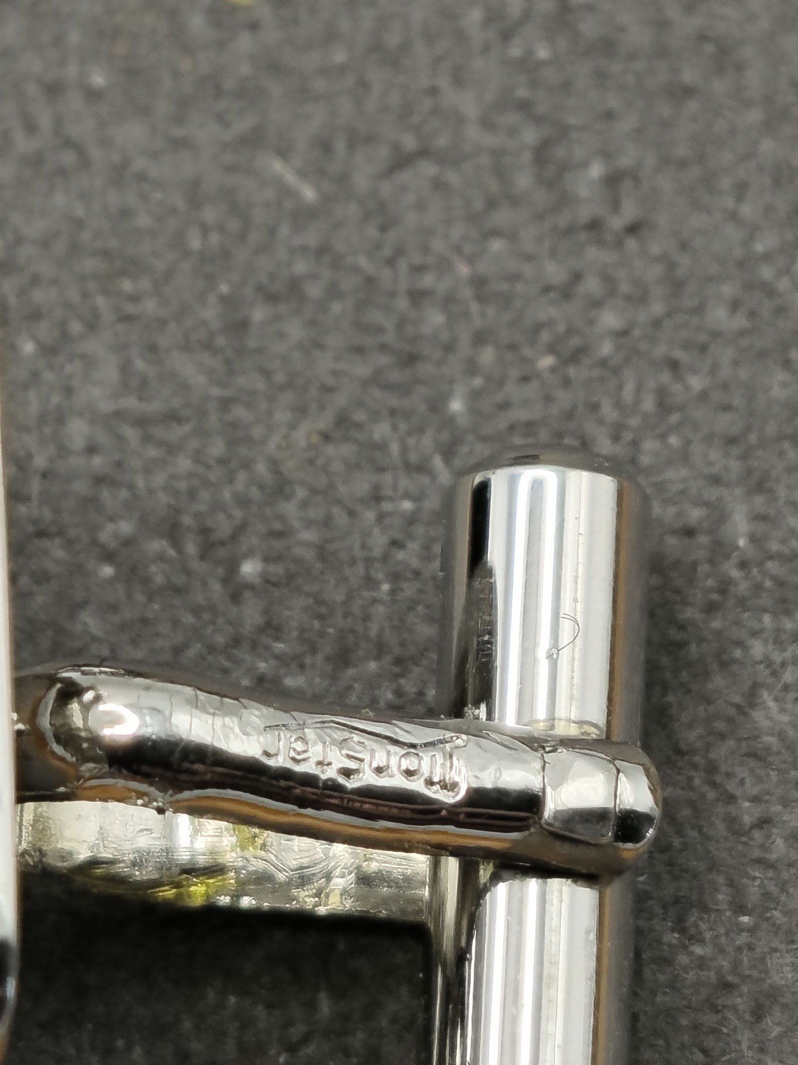 Leonal Silver & Opal Mosaic Cufflinks & Tie Clip Set image 9