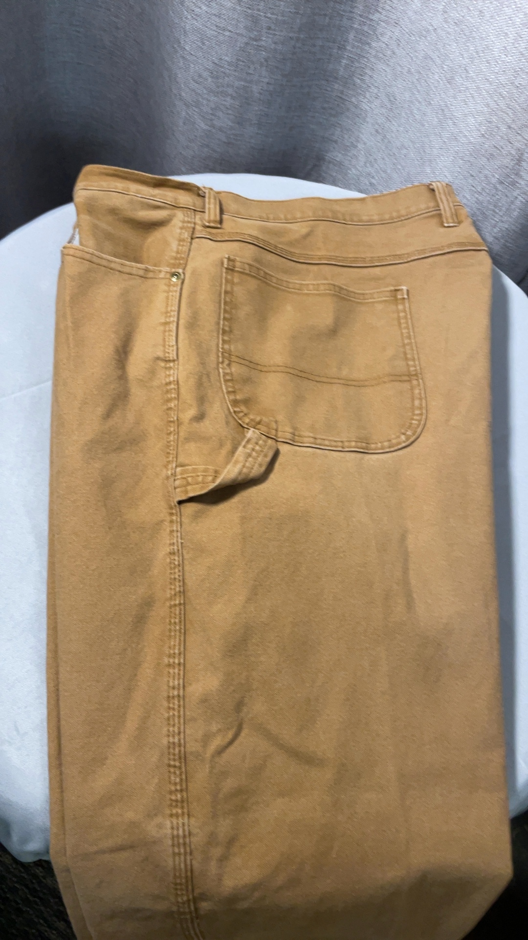 Dickies Carpenter Work Pants Camel Brown Distressed Size Unknown image 5
