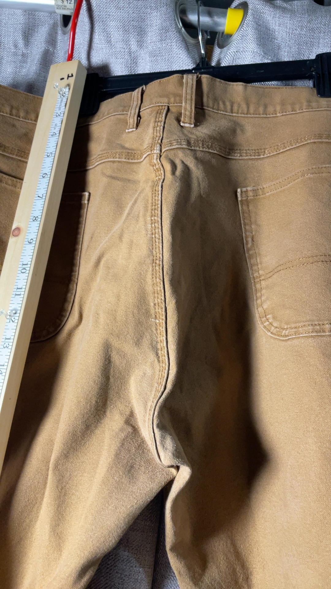 Dickies Carpenter Work Pants Camel Brown Distressed Size Unknown image 7