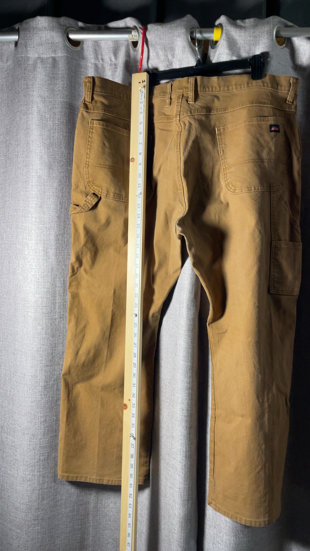 Dickies Carpenter Work Pants Camel Brown Distressed Size Unknown image 2