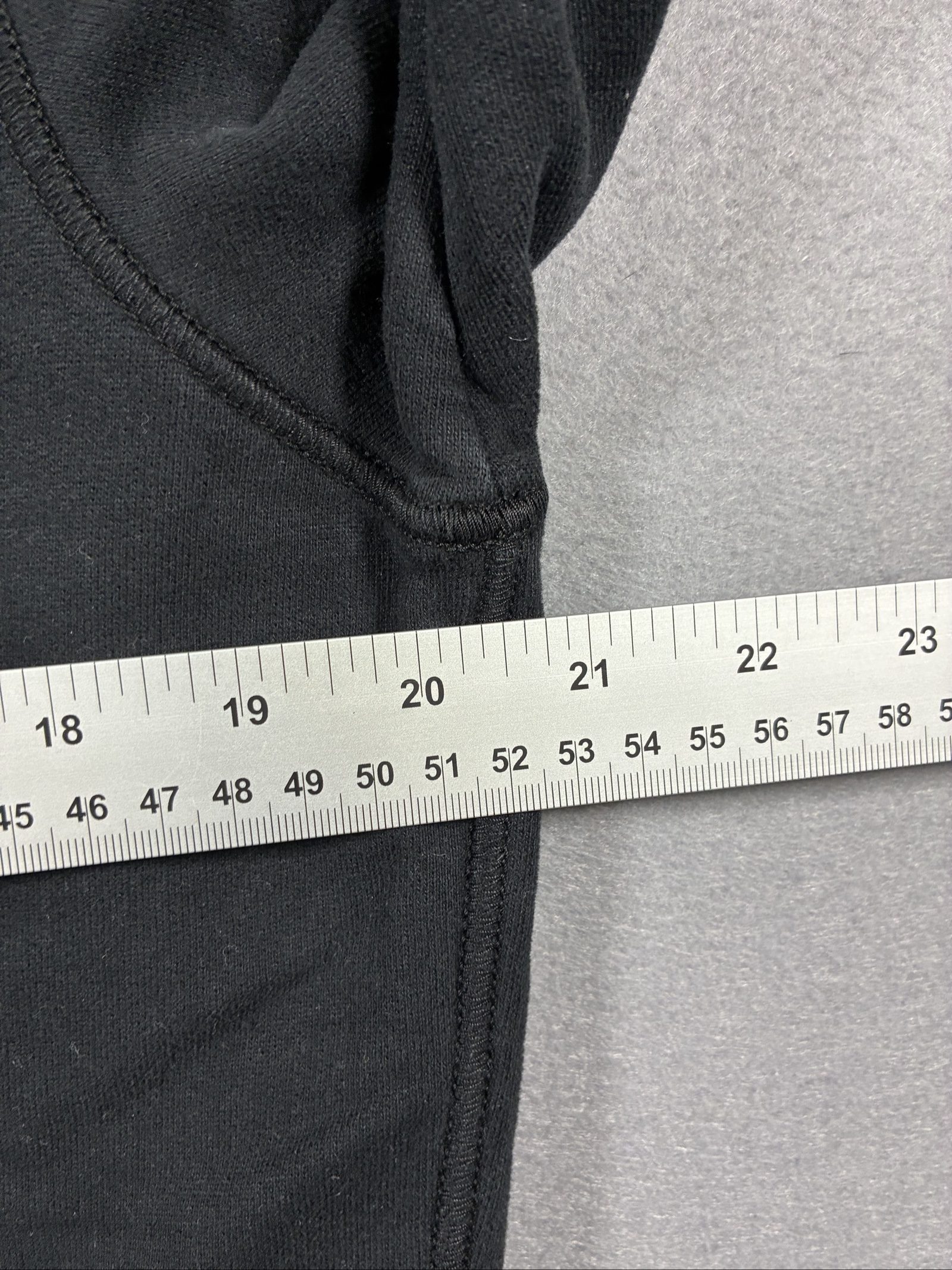 Stone Island Black Cotton Sweatshirt Small Crewneck Pocket Patch image 6