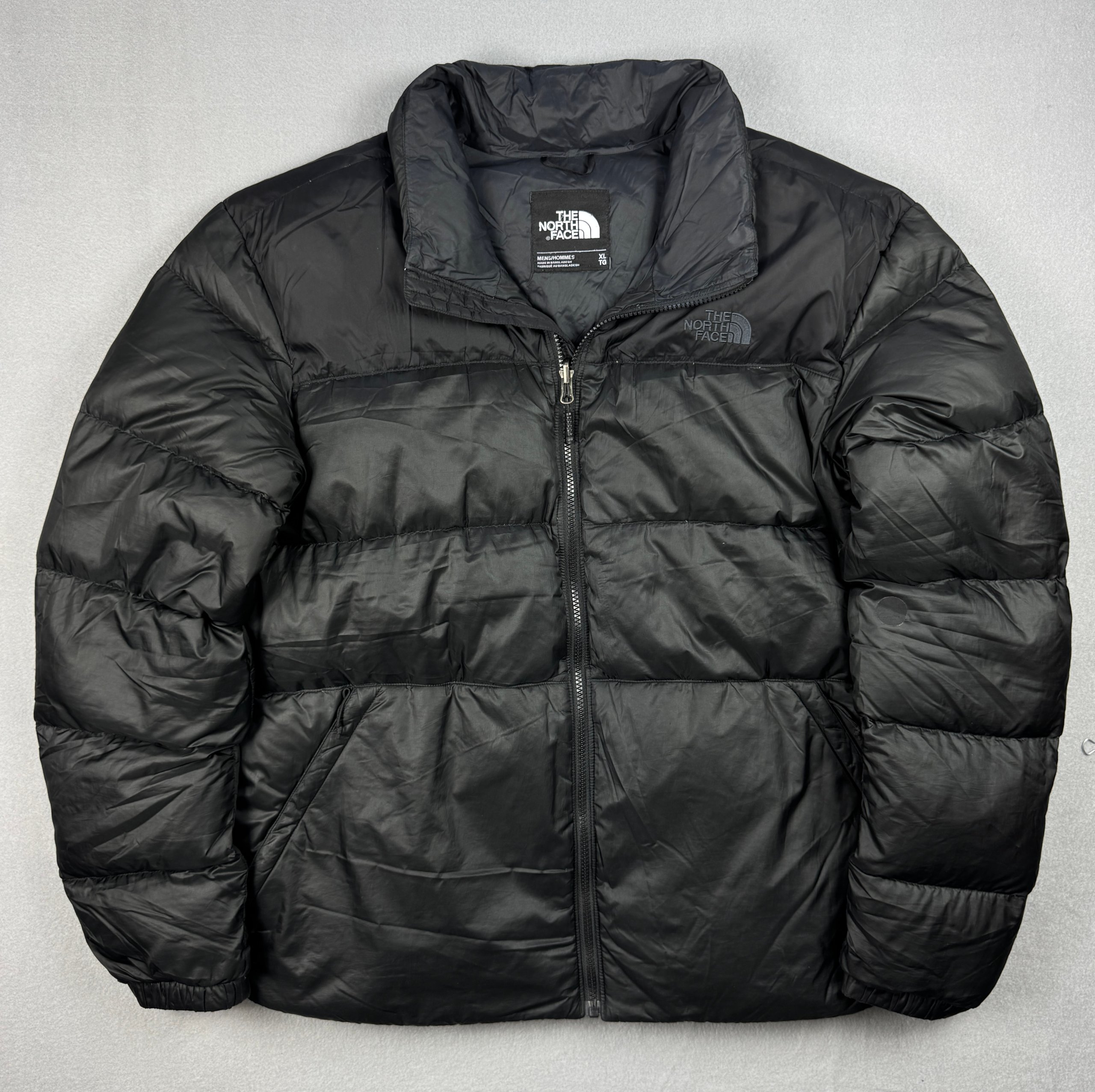 Men`s The North Face 700 Full Black Puffer Down Jacket Size XL