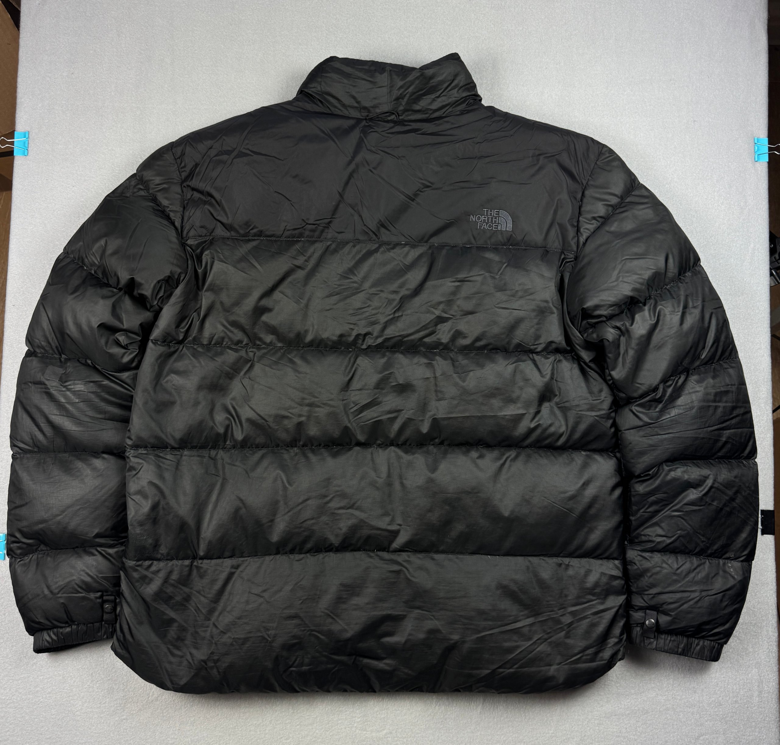 Men`s The North Face 700 Full Black Puffer Down Jacket Size XL image 2