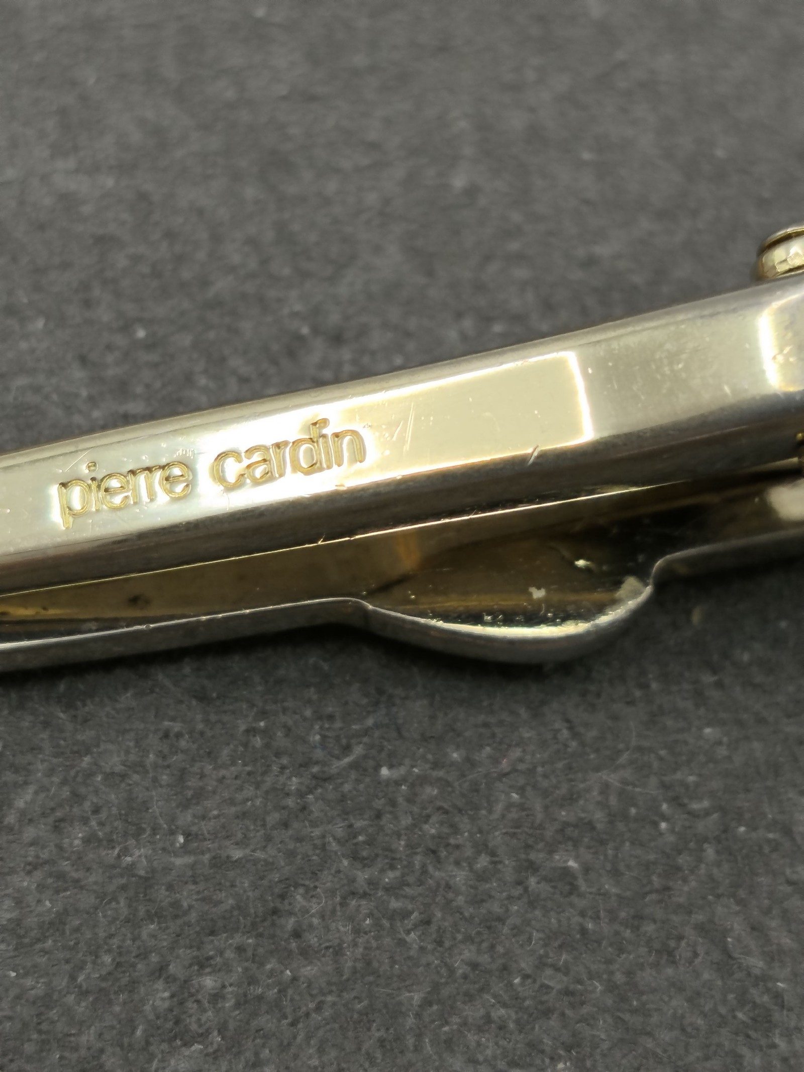 Pierre Cardin Silver & Gold Men's Tie Clip image 6