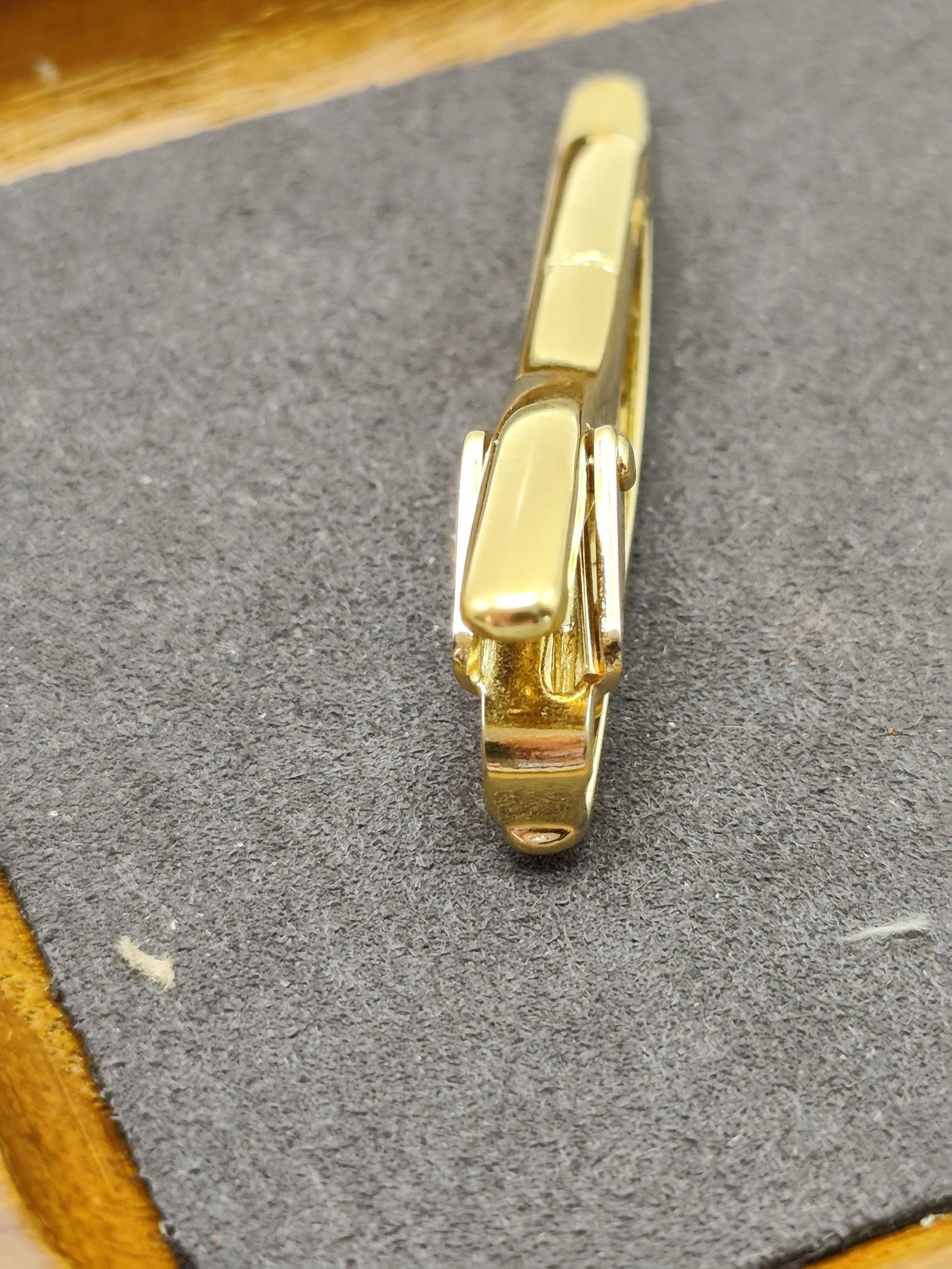 YSL Gold & Silver Tie Clip with Box image 10
