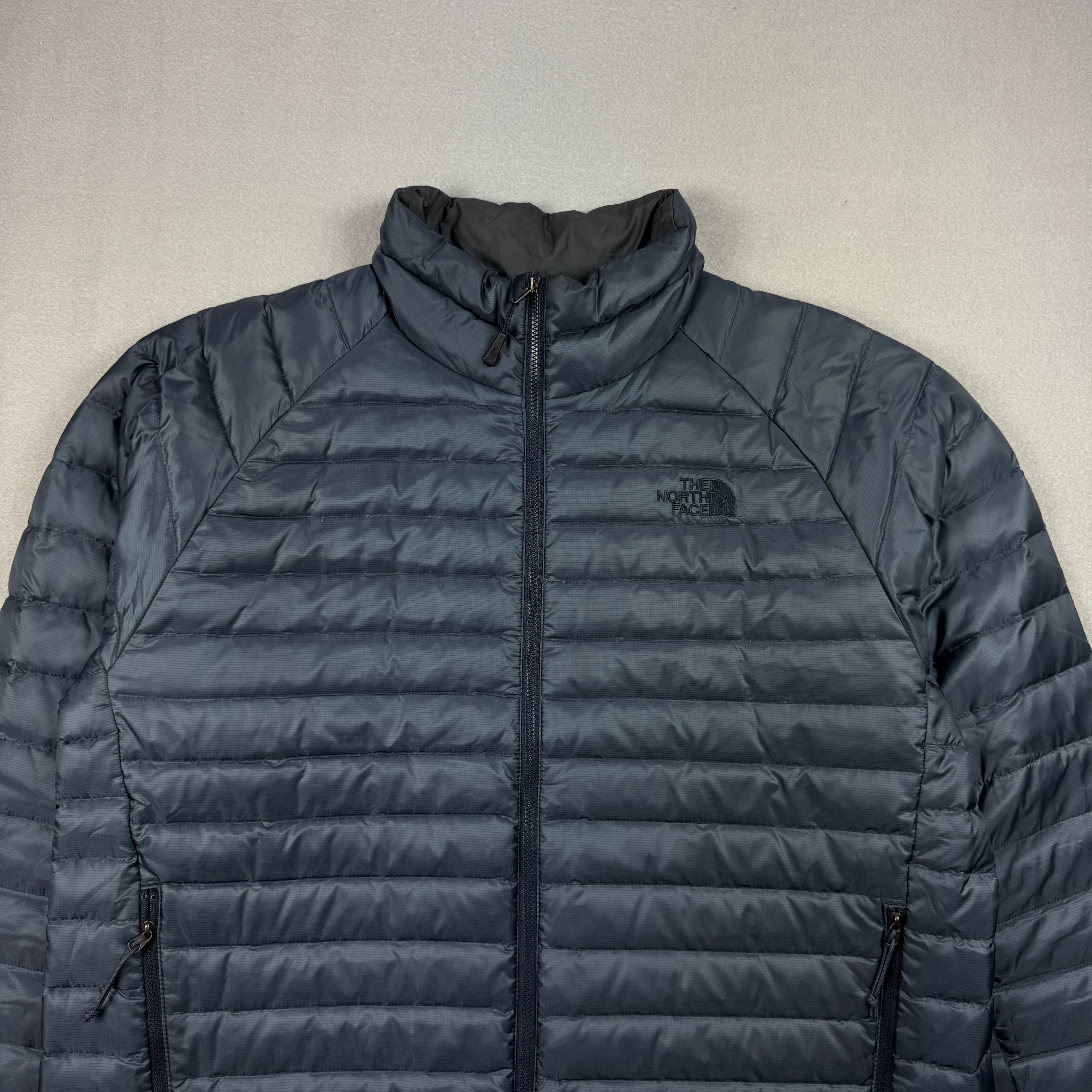 The North Face 600 Pertex Quantum Navy Blue Puffer Jacket Large Size L image 4