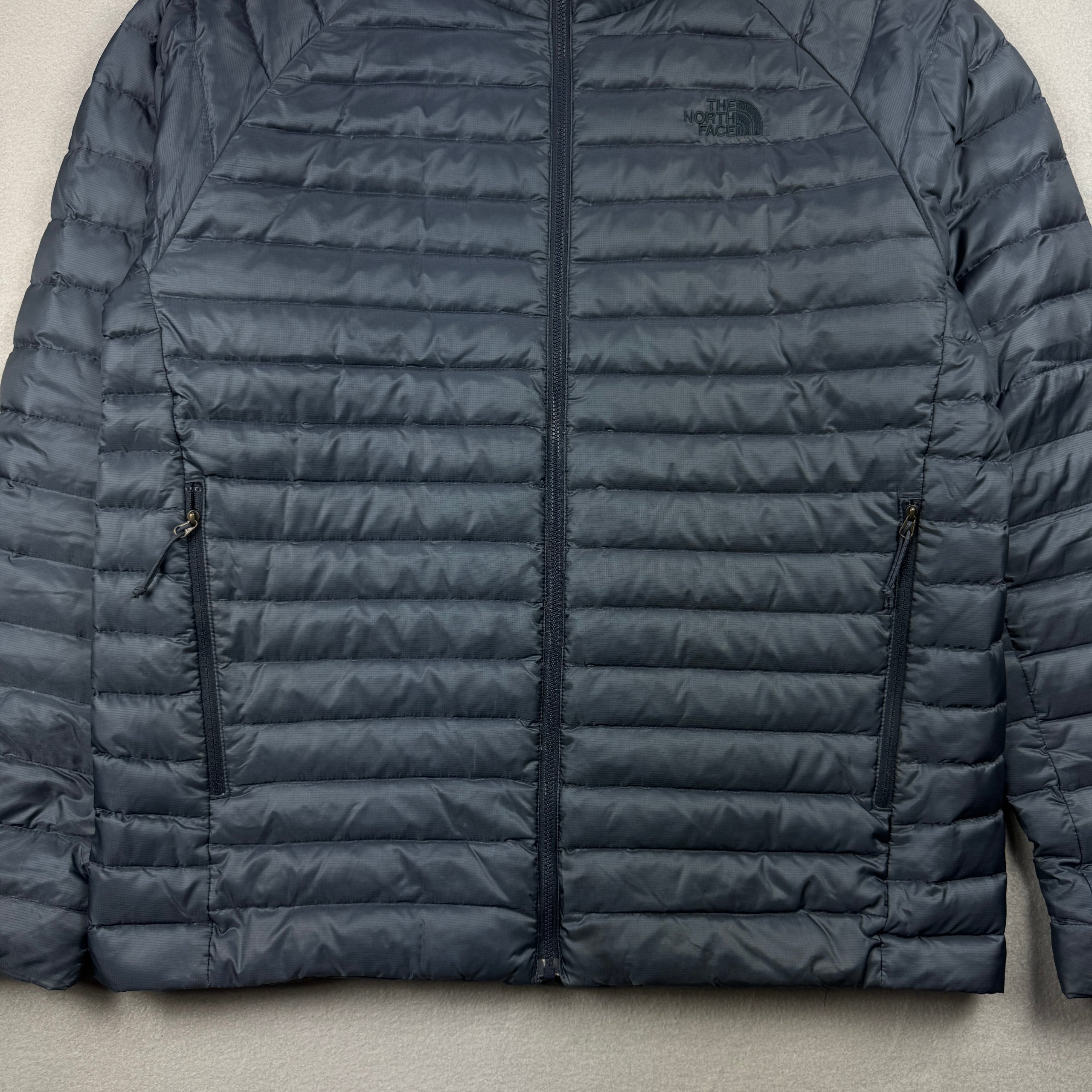 The North Face 600 Pertex Quantum Navy Blue Puffer Jacket Large Size L image 5