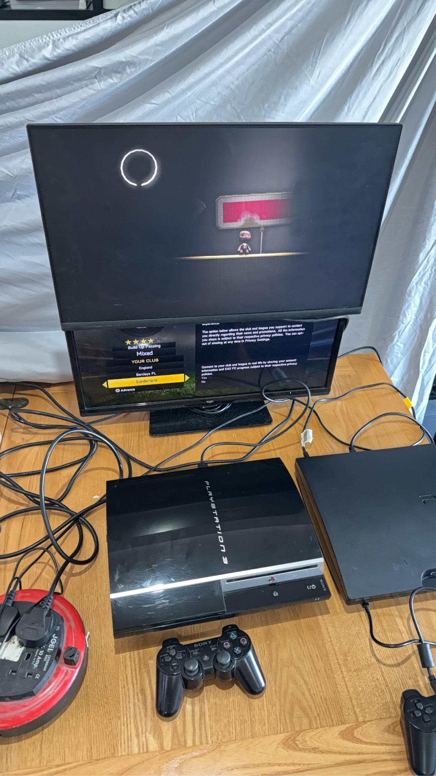 Sony PlayStation 3 PS3 Console 80GB Black With Controller & 5 Games image 10