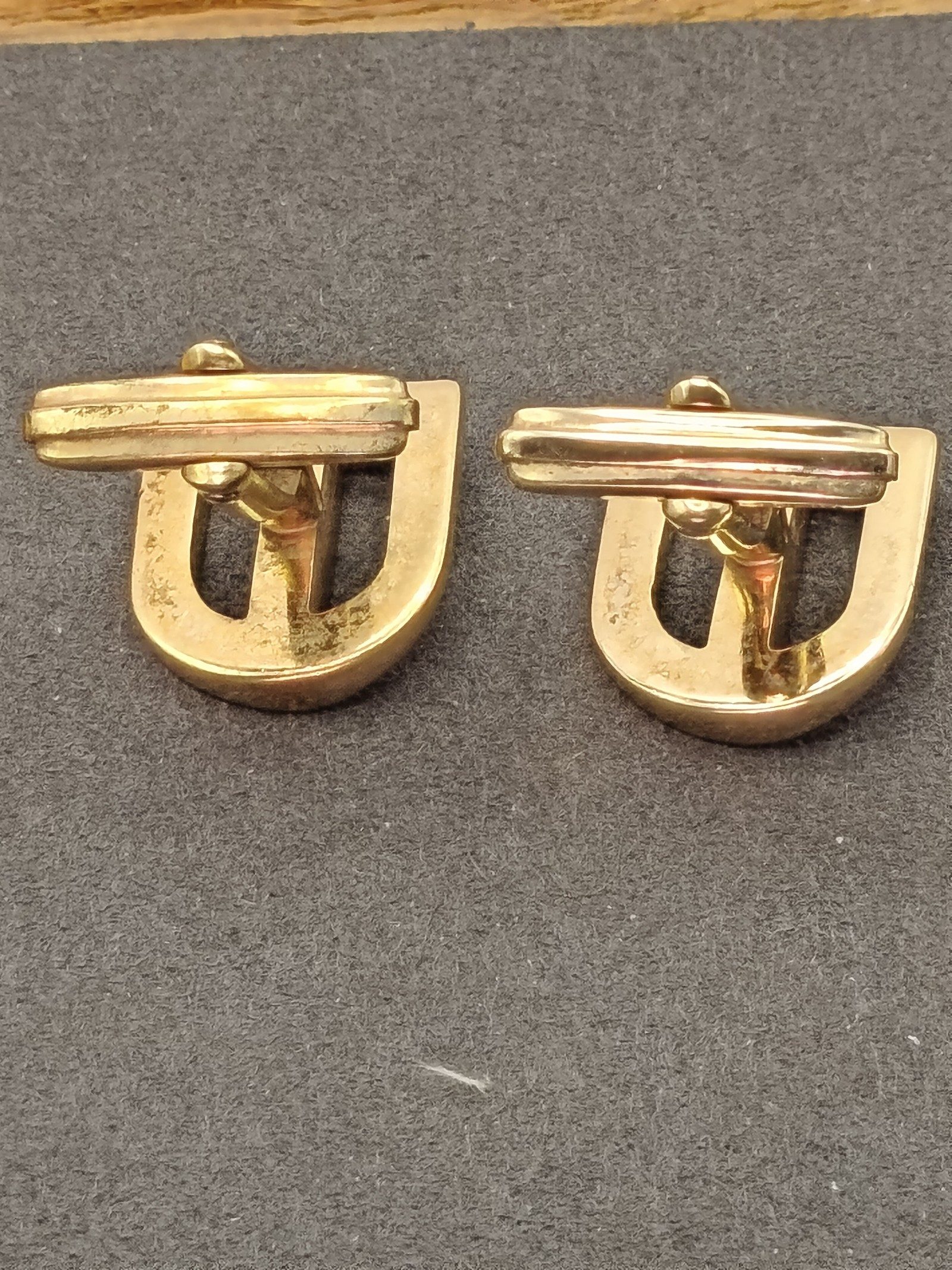Gold Tone Clip On Earrings in Gift Box image 6