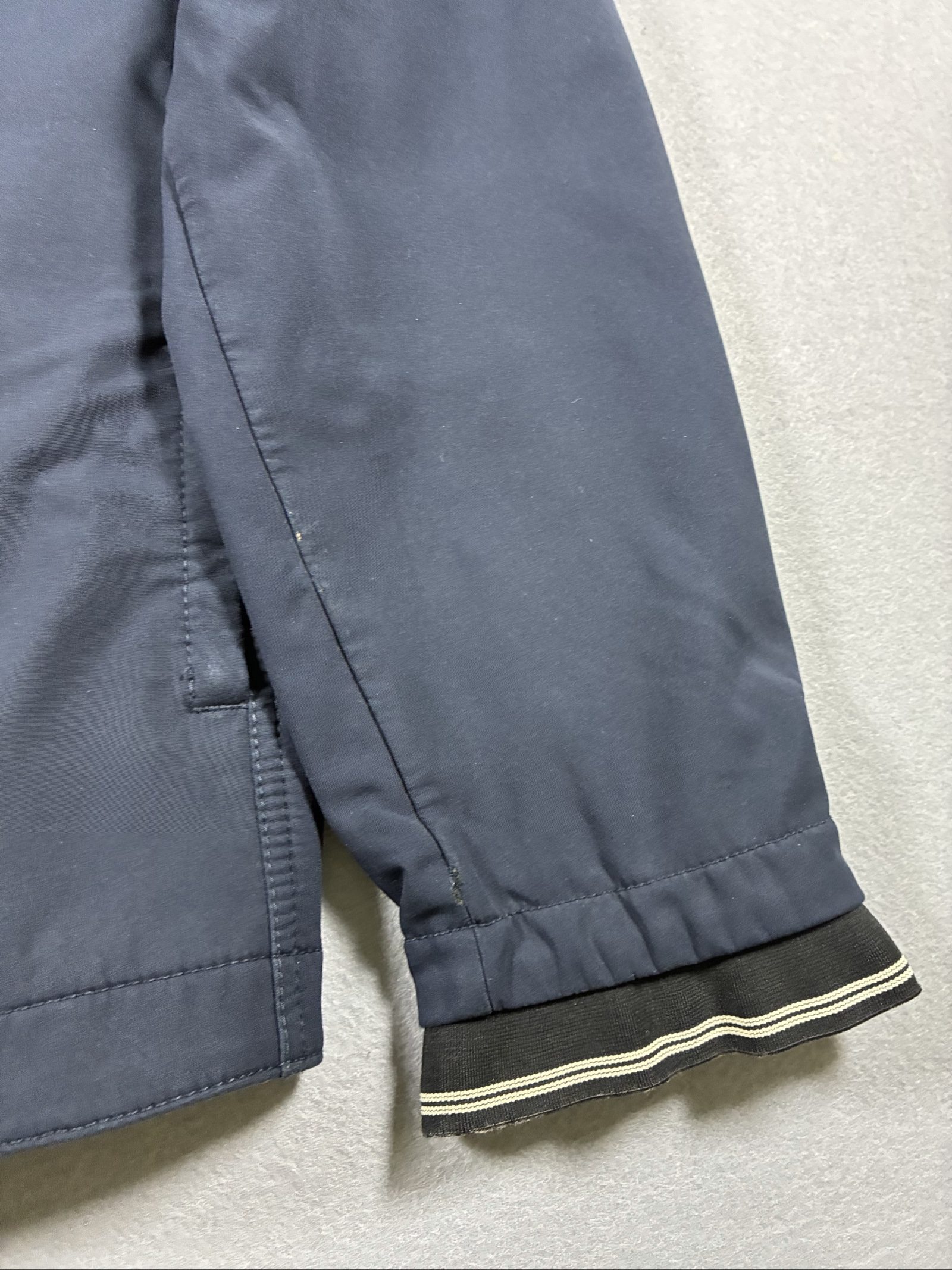 Stone Island Navy Blue Casual Jacket Large With Badge image 6