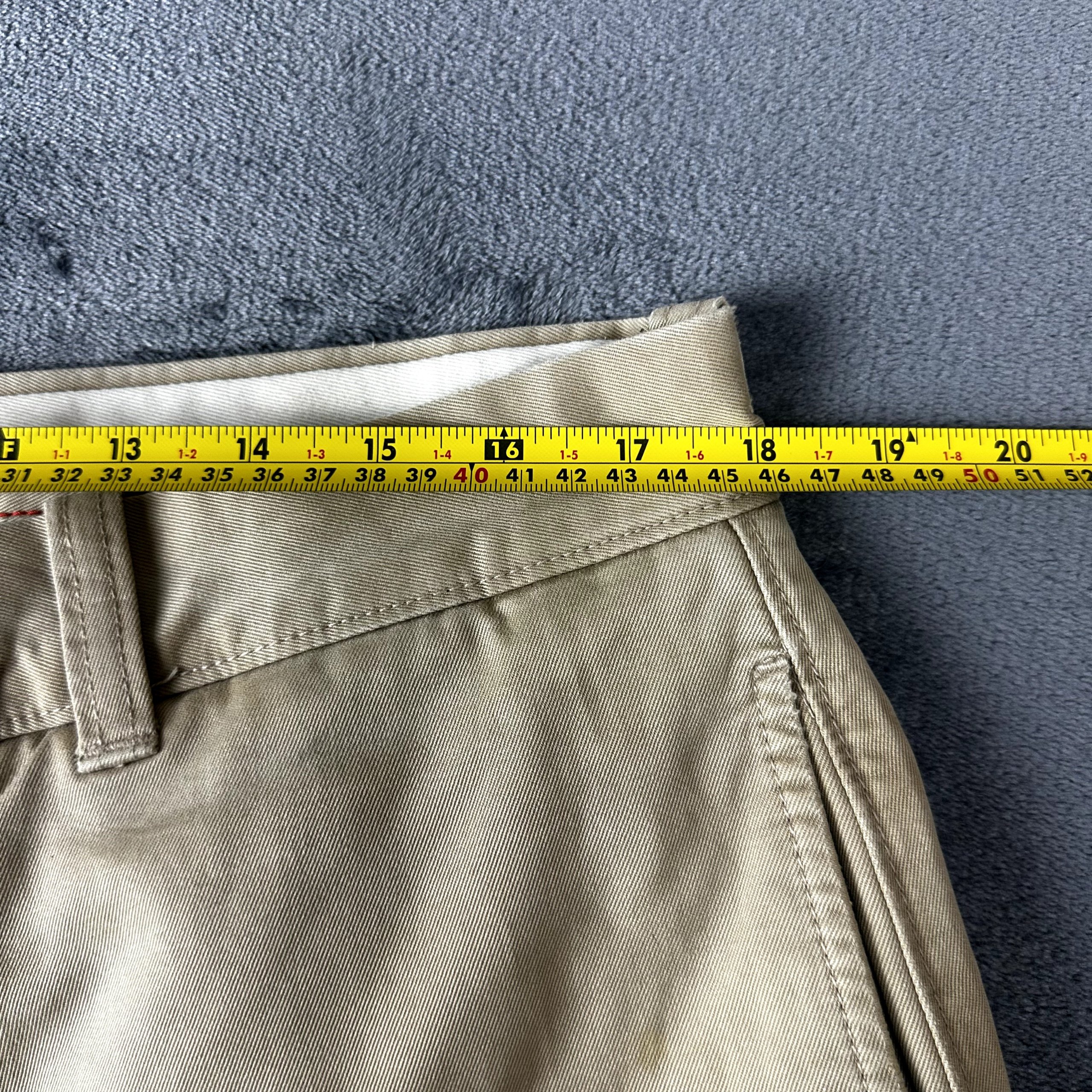 Levi's 511 Slim Fit Jeans Khaki Tan Chino Denim Size 16 Boys Teen image 4