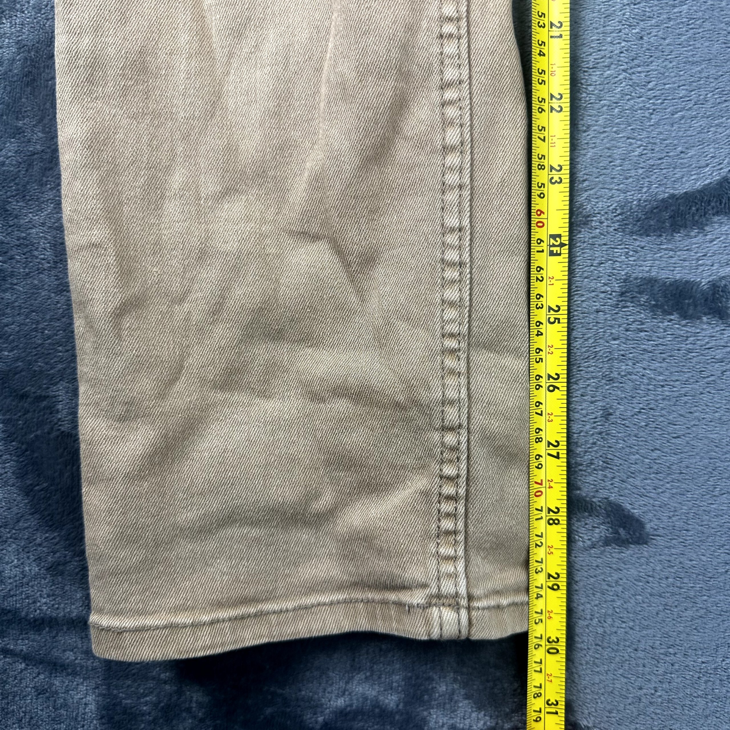 Levi's 511 Slim Fit Jeans Khaki Tan Chino Denim Size 16 Boys Teen image 5
