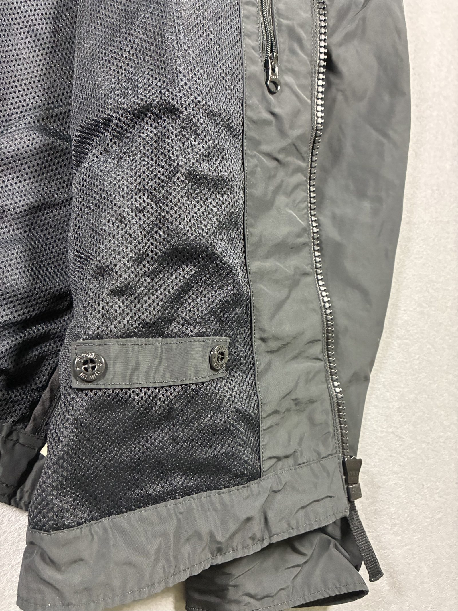Stone Island Black Micro Reps Lightweight Jacket Medium image 6