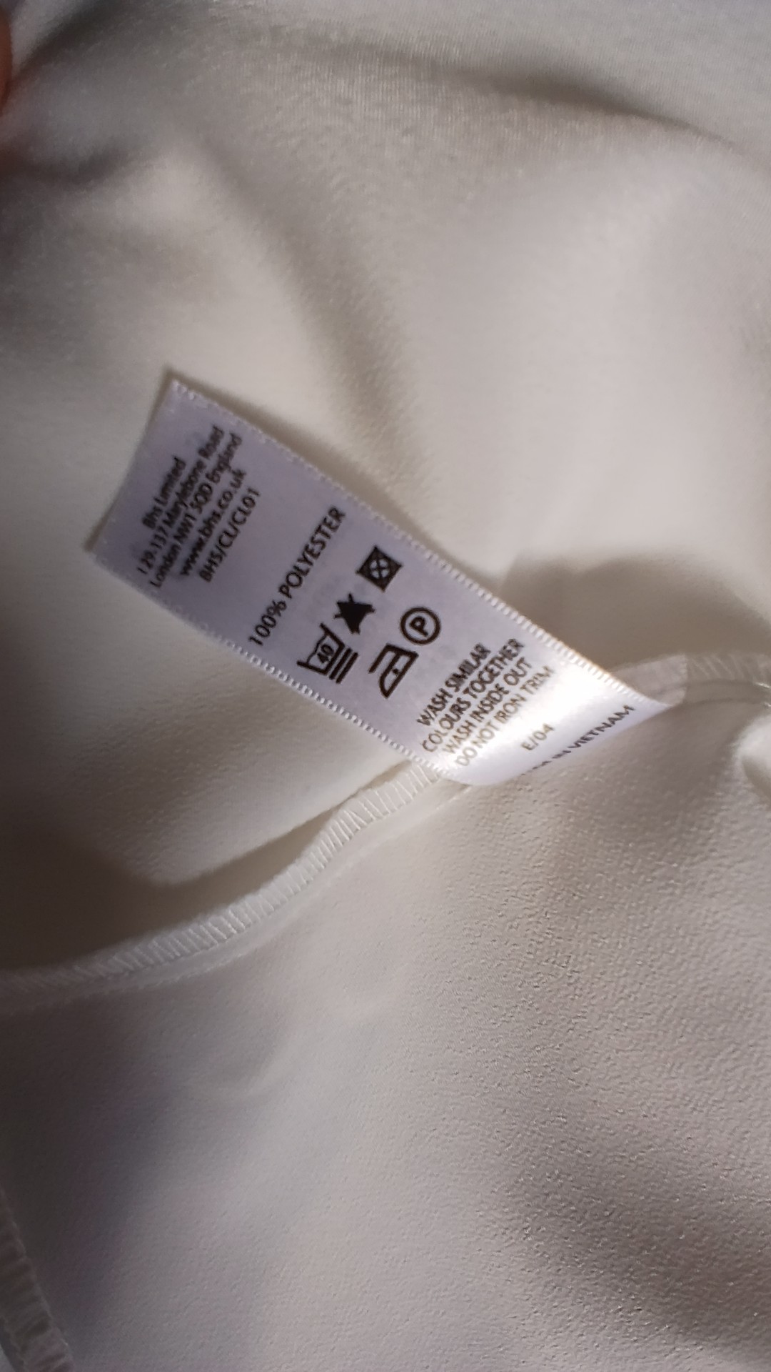 Classics Women's Ivory Short Sleeve Blouse Size 14 image 6