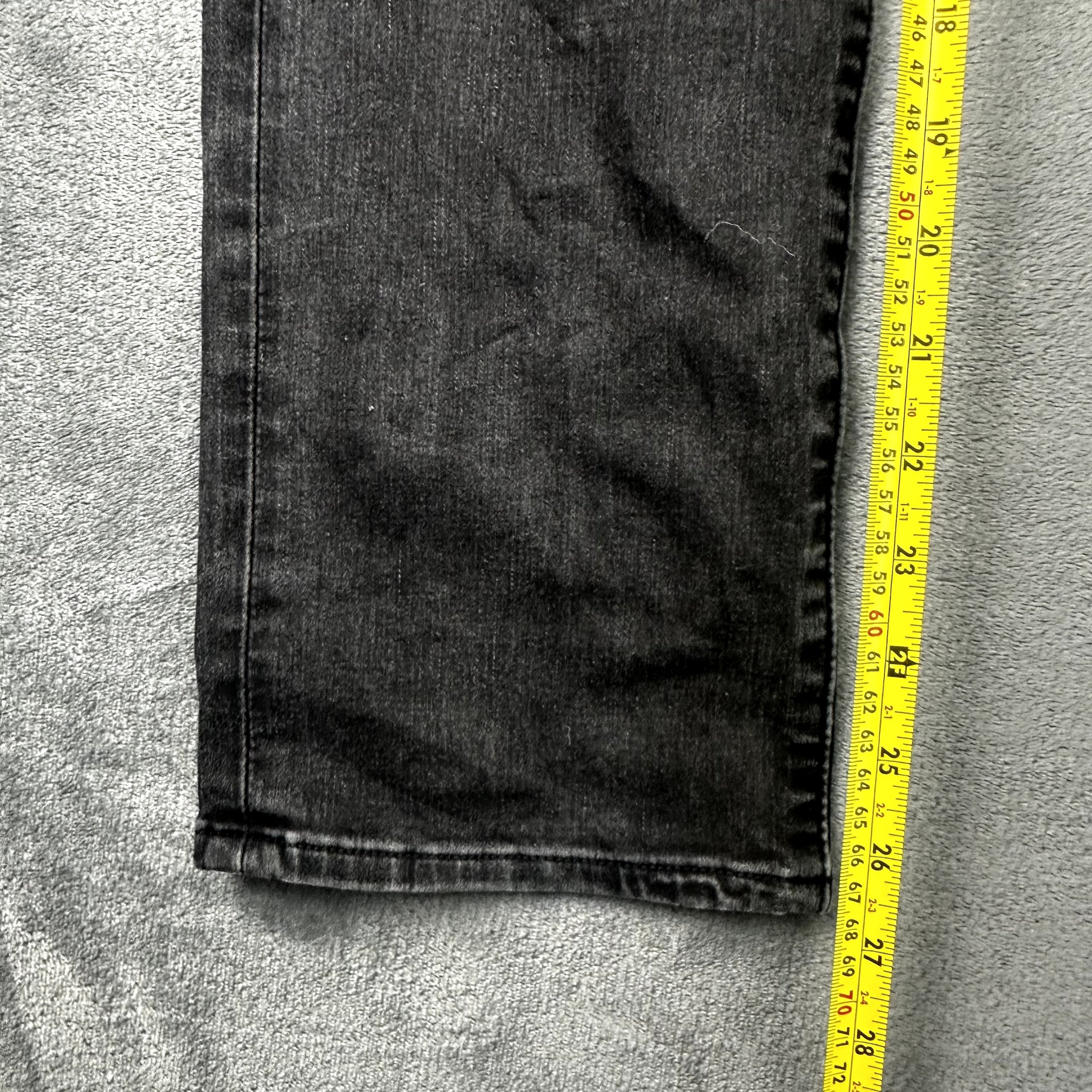 Levi's Premium 312 Shaping Slim Jeans Grey Black Size 31 W31 image 6