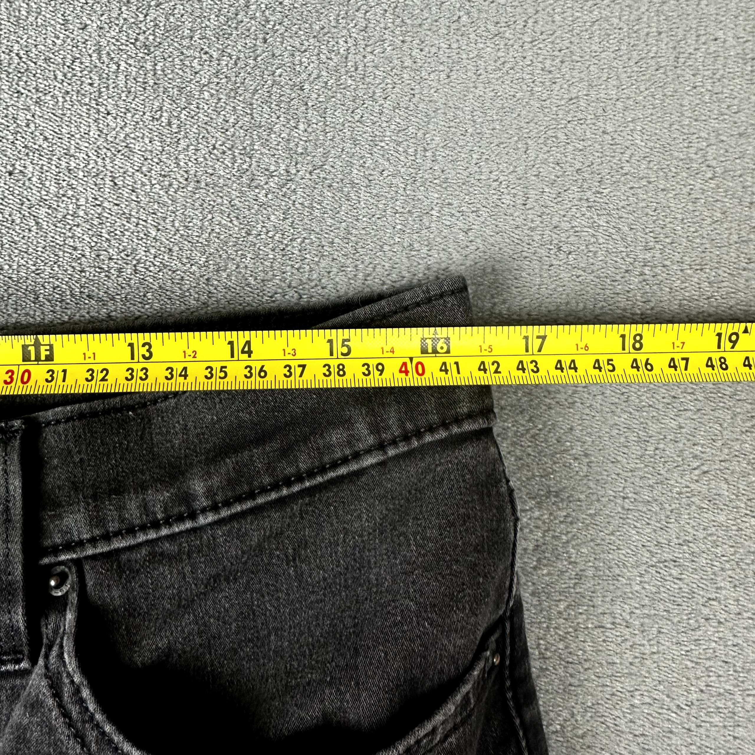 Levi's Premium 312 Shaping Slim Jeans Grey Black Size 31 W31 image 7