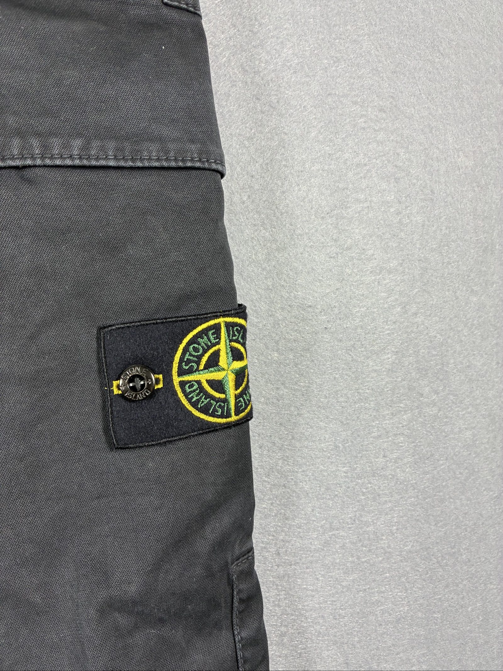 Stone Island Black Cargo Pants 32 Slim Fit Type SK Brand New With Tags image 2