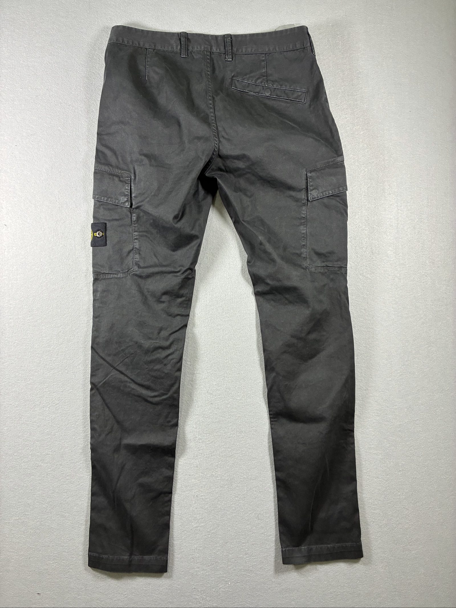 Stone Island Black Cargo Pants 32 Slim Fit Type SK Brand New With Tags image 6