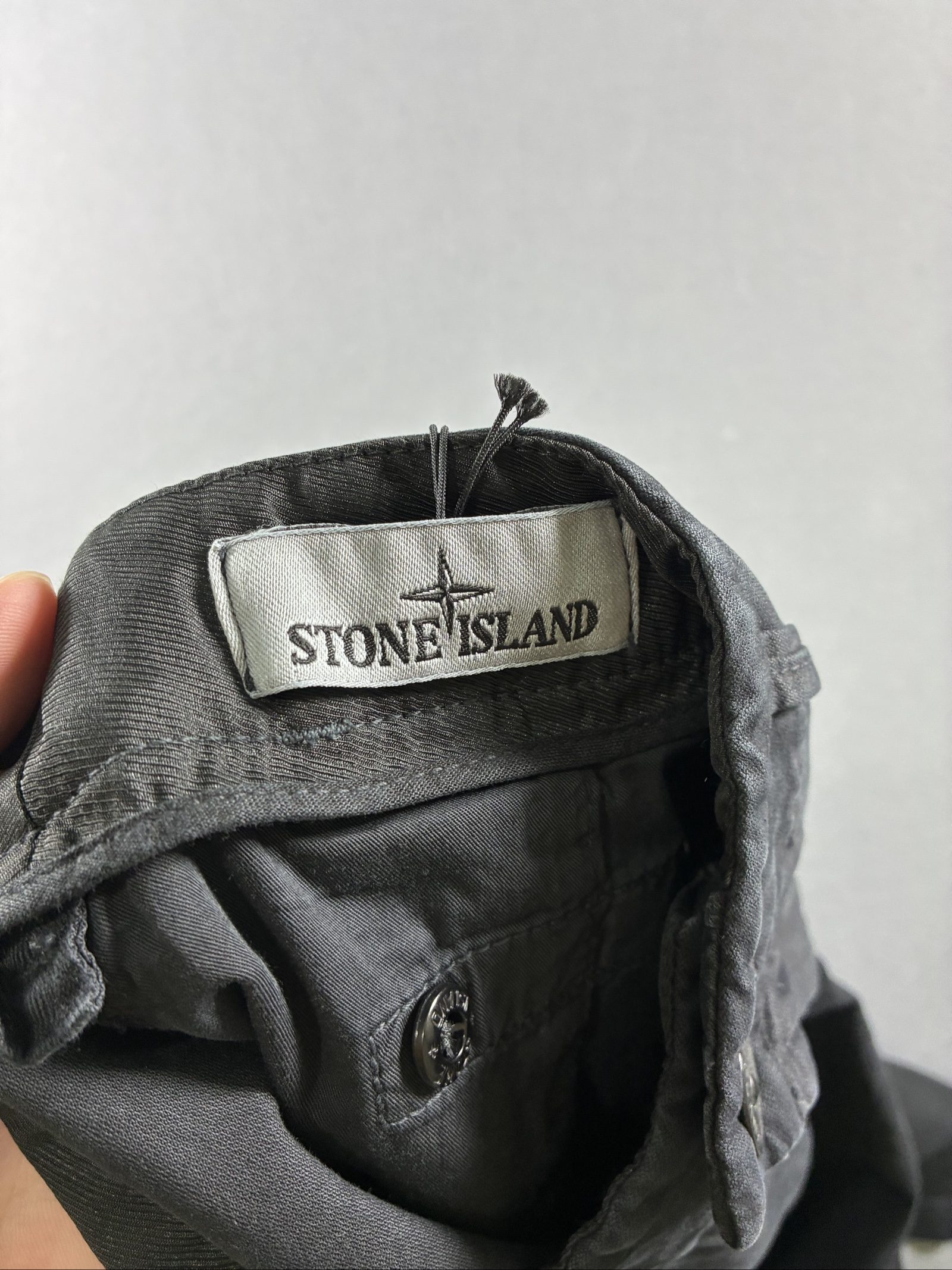 Stone Island Black Cargo Pants 32 Slim Fit Type SK Brand New With Tags image 4