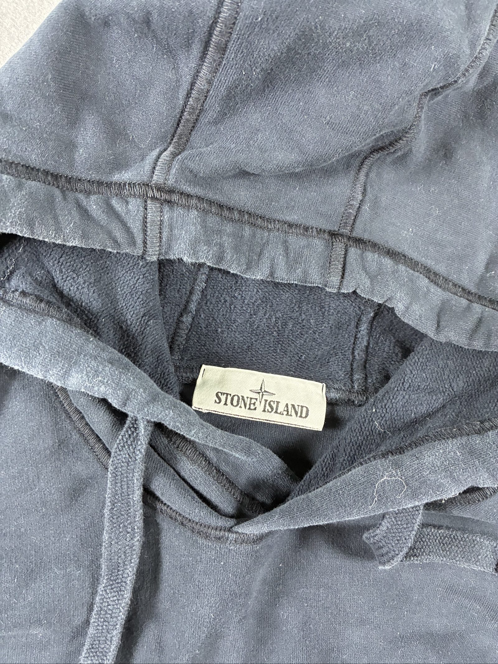 Stone Island Navy Hoodie & Joggers Small Set image 6