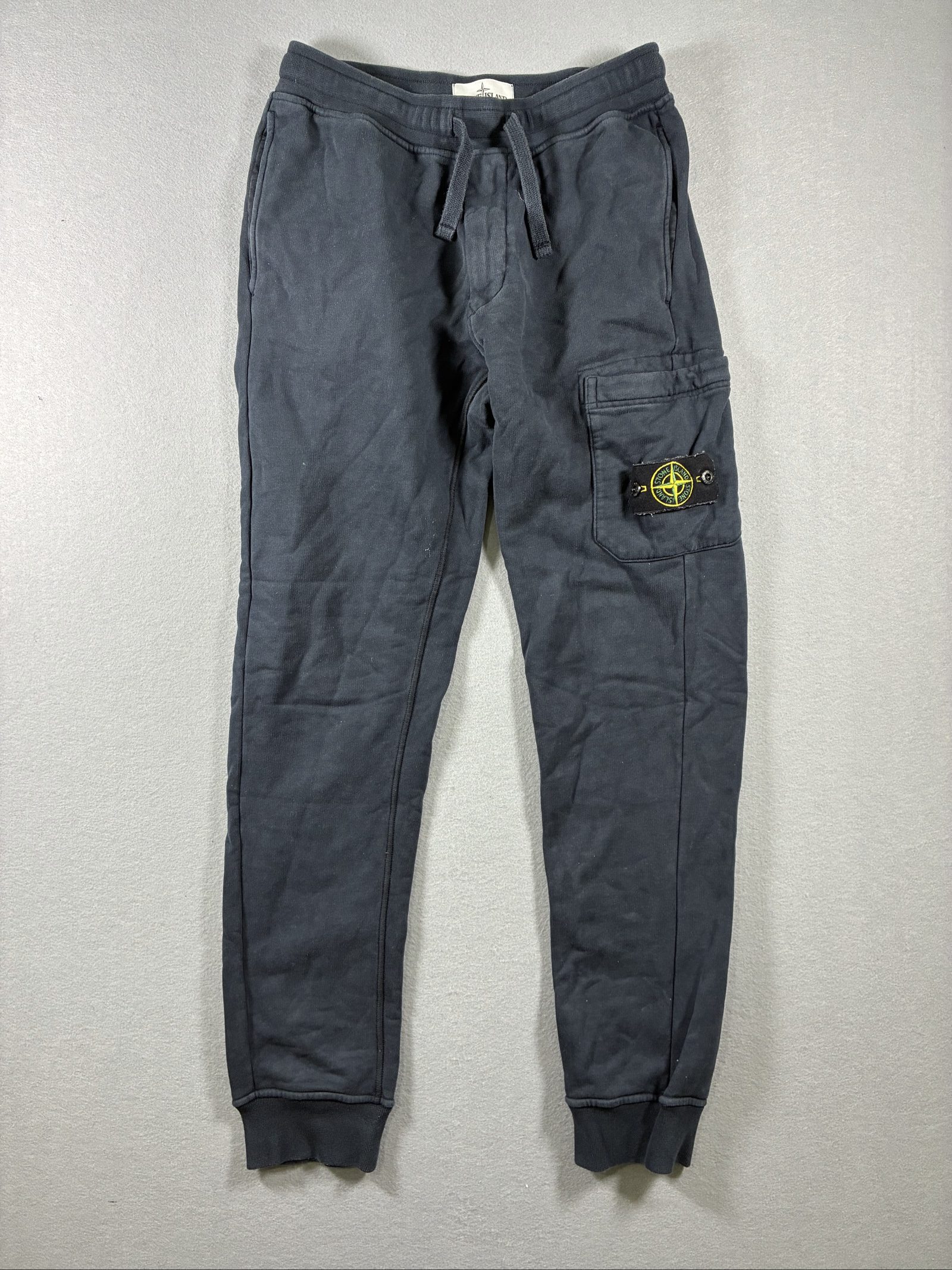 Stone Island Navy Hoodie & Joggers Small Set image 3